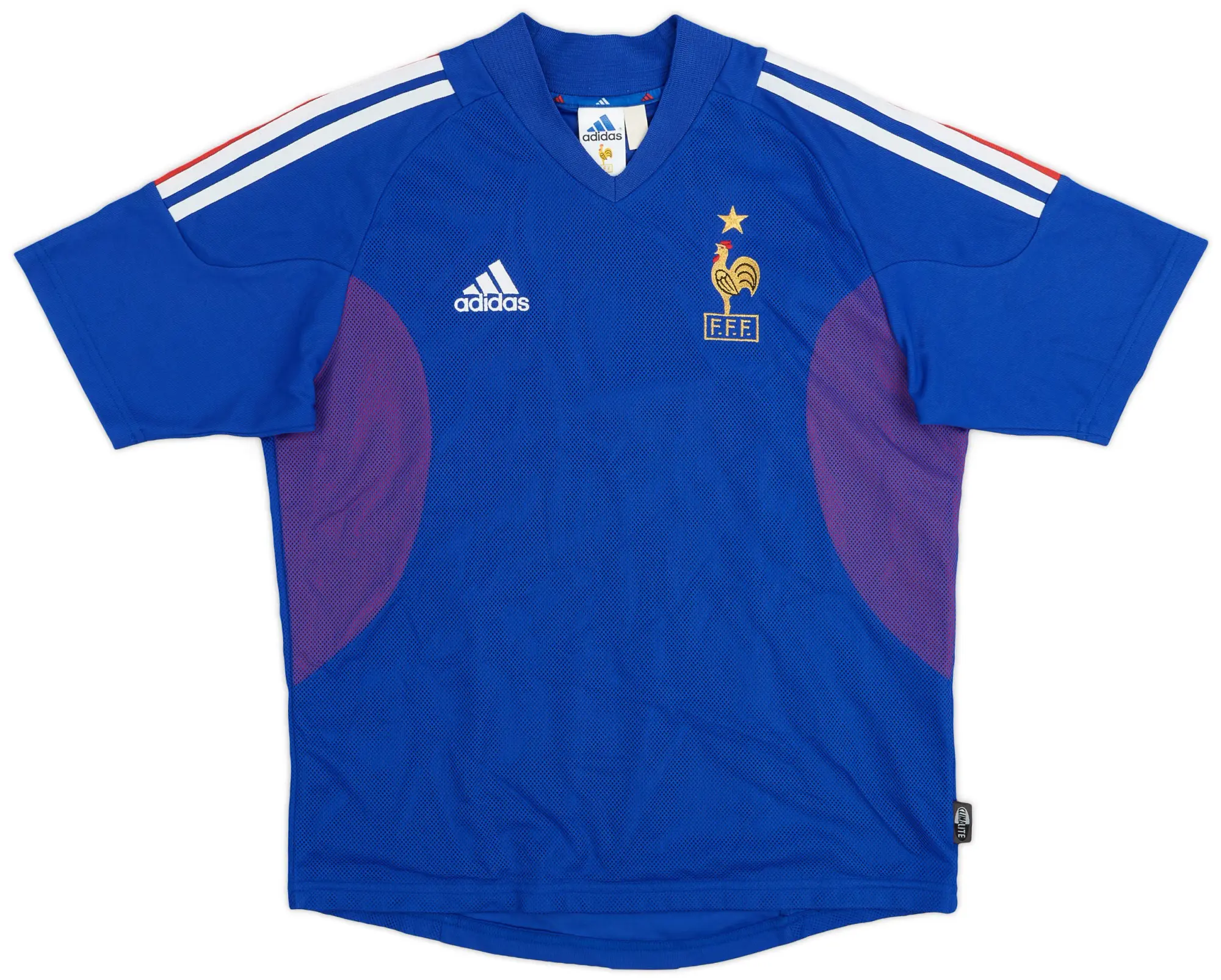 adidas 2002-04 France Home Shirt - 9/10 - (Y)