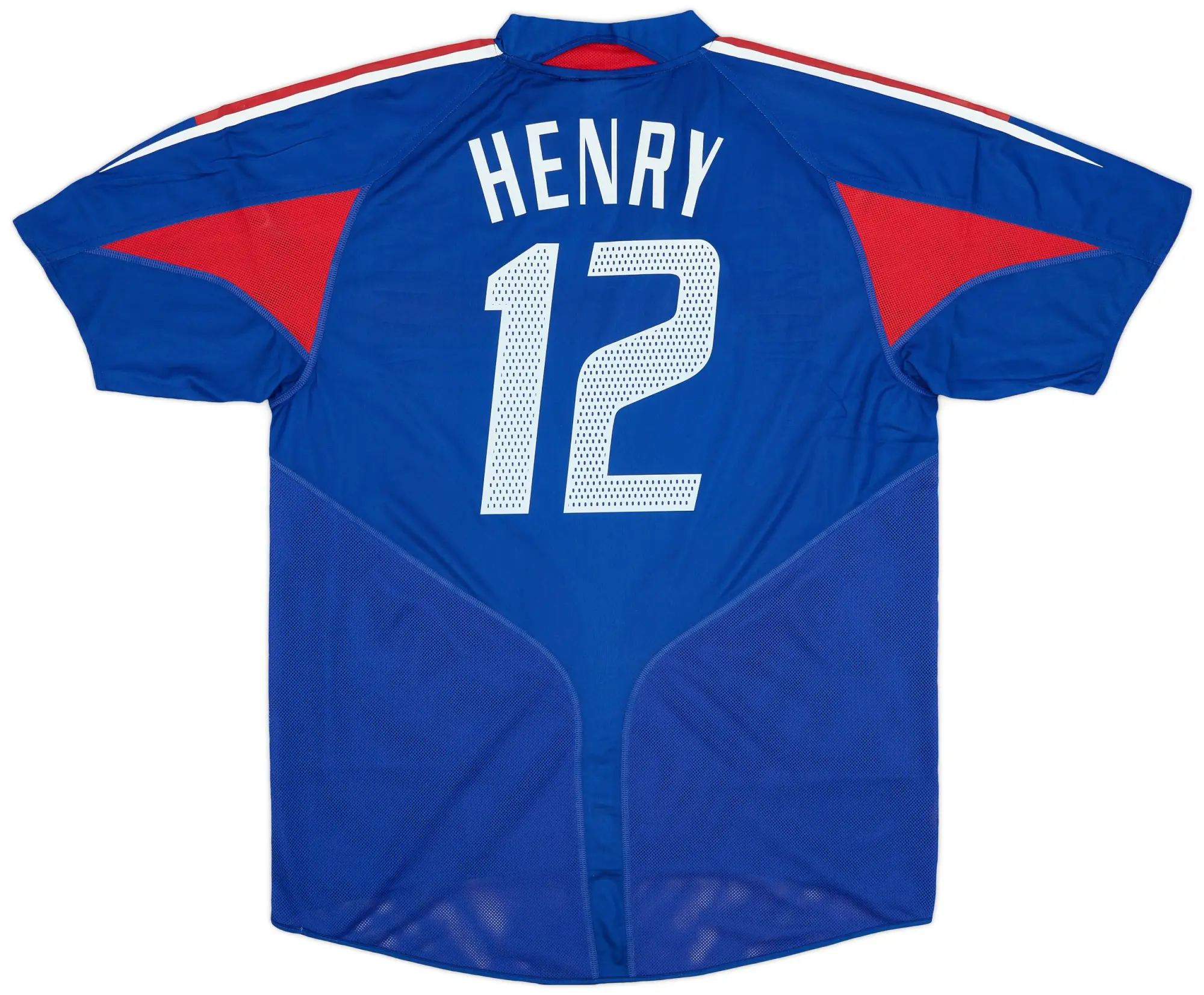 adidas 2004-06 France Home Shirt Henry #12 (L)