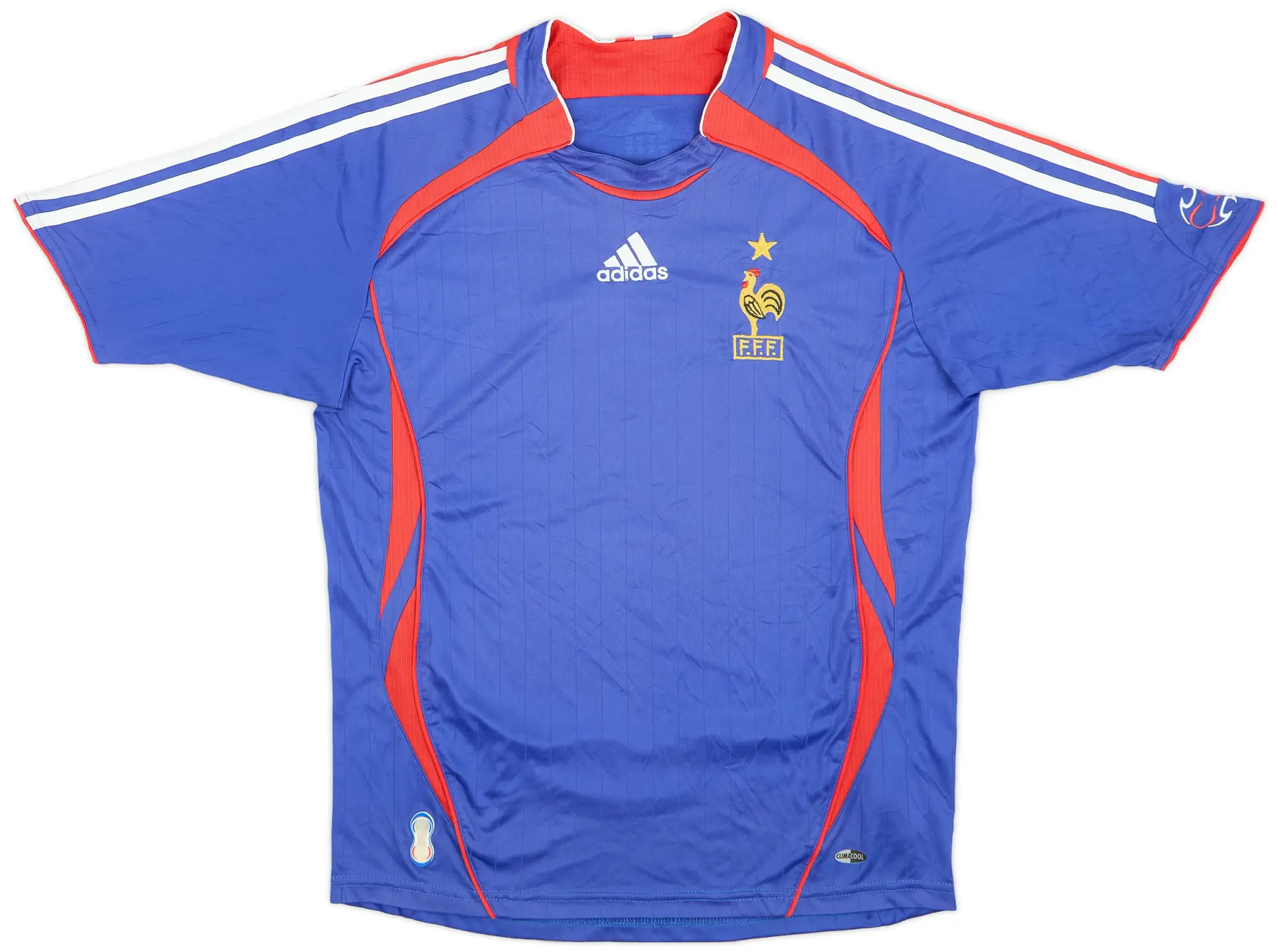 adidas 2006-07 France Home Shirt - 8/10 - (XL.Boys)