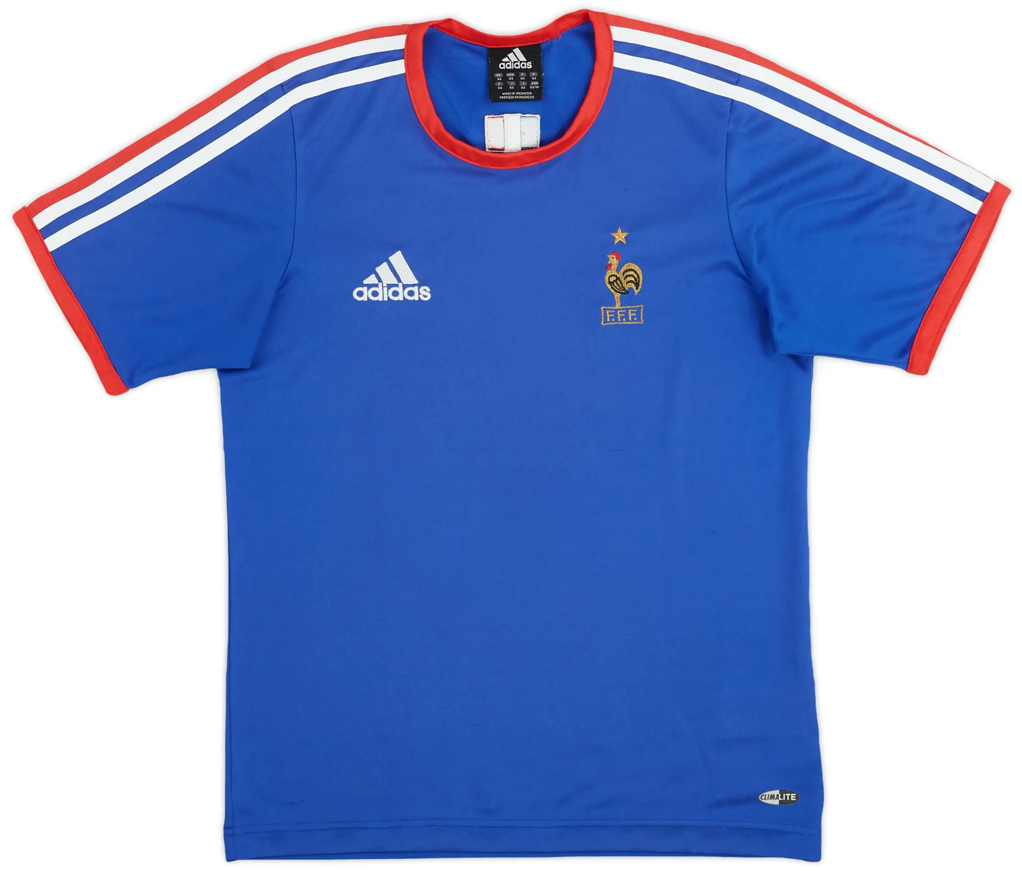 adidas 2006-07 France Basic Home Shirt - 8/10 - (XS)