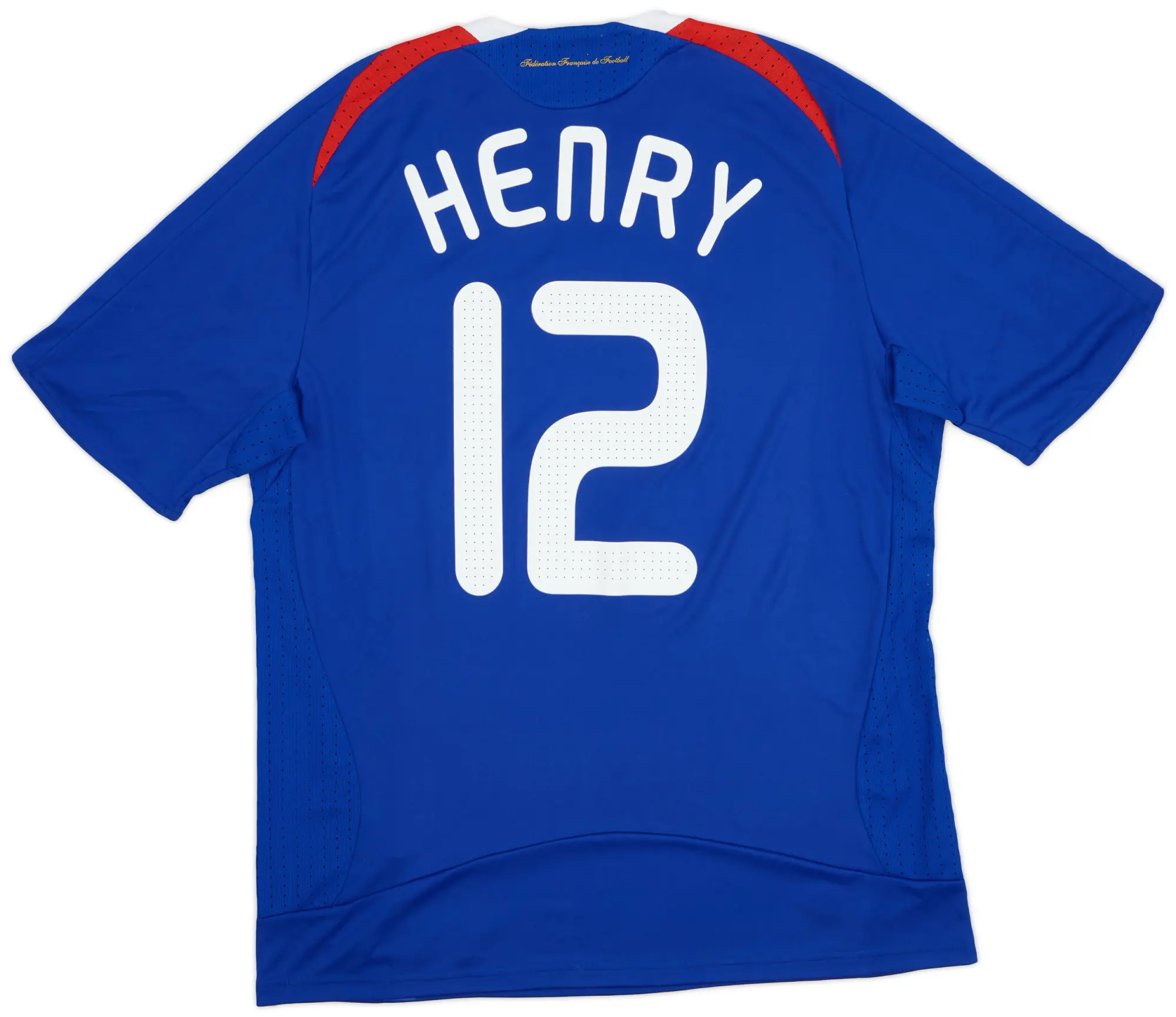 adidas 2007-08 France Home Shirt Henry #12 (L)