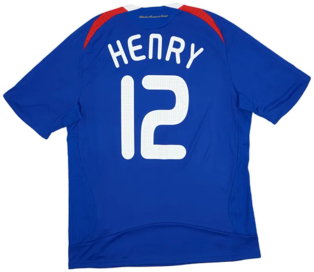 【新品 未使用品】adidas フランス代表 HENRY 12番 シャツ France 2006 World Cup Final Henry #12 Adidas Soccer Football