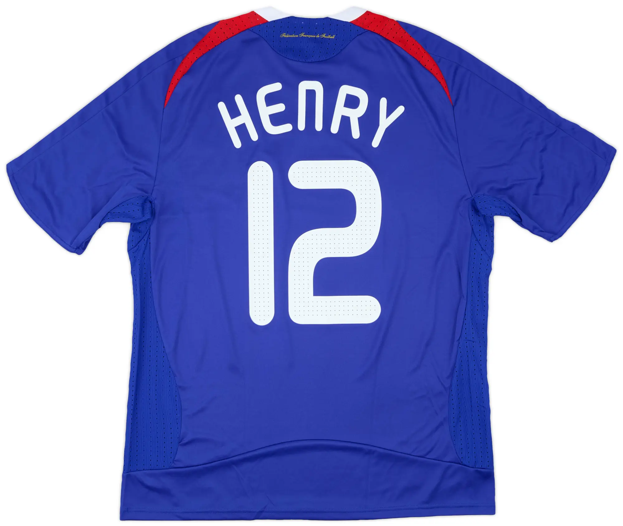 adidas 2007-08 France Home Shirt Henry #12 (L)
