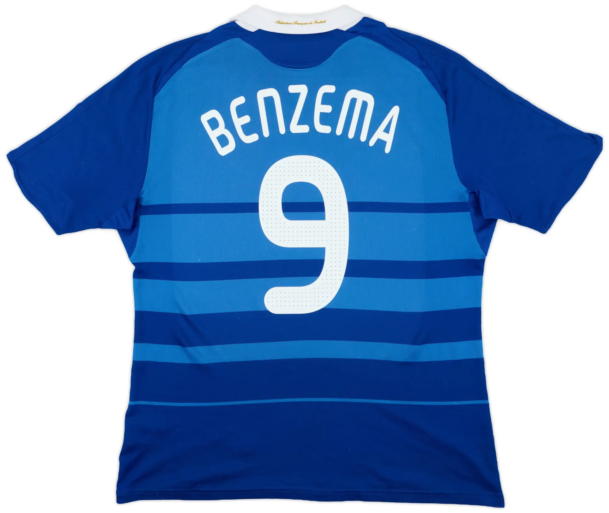 adidas 2008-09 France Home Shirt Benzema #9 - 5/10 - (XL)