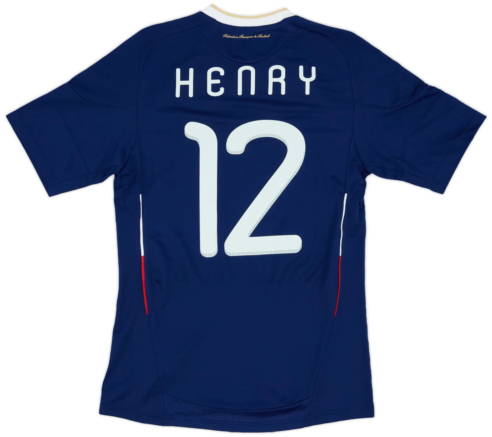 adidas 2009-10 France Home Shirt Henry #12 (S)