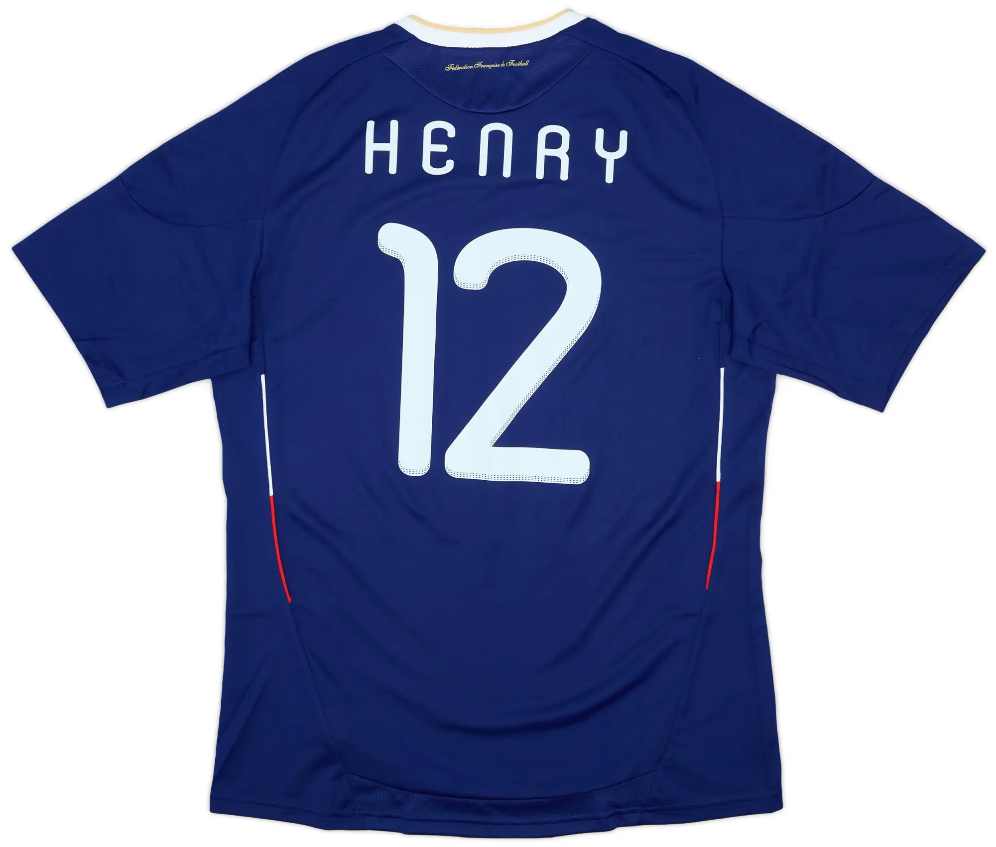 adidas 2009-10 France Home Shirt Henry #12 (L)