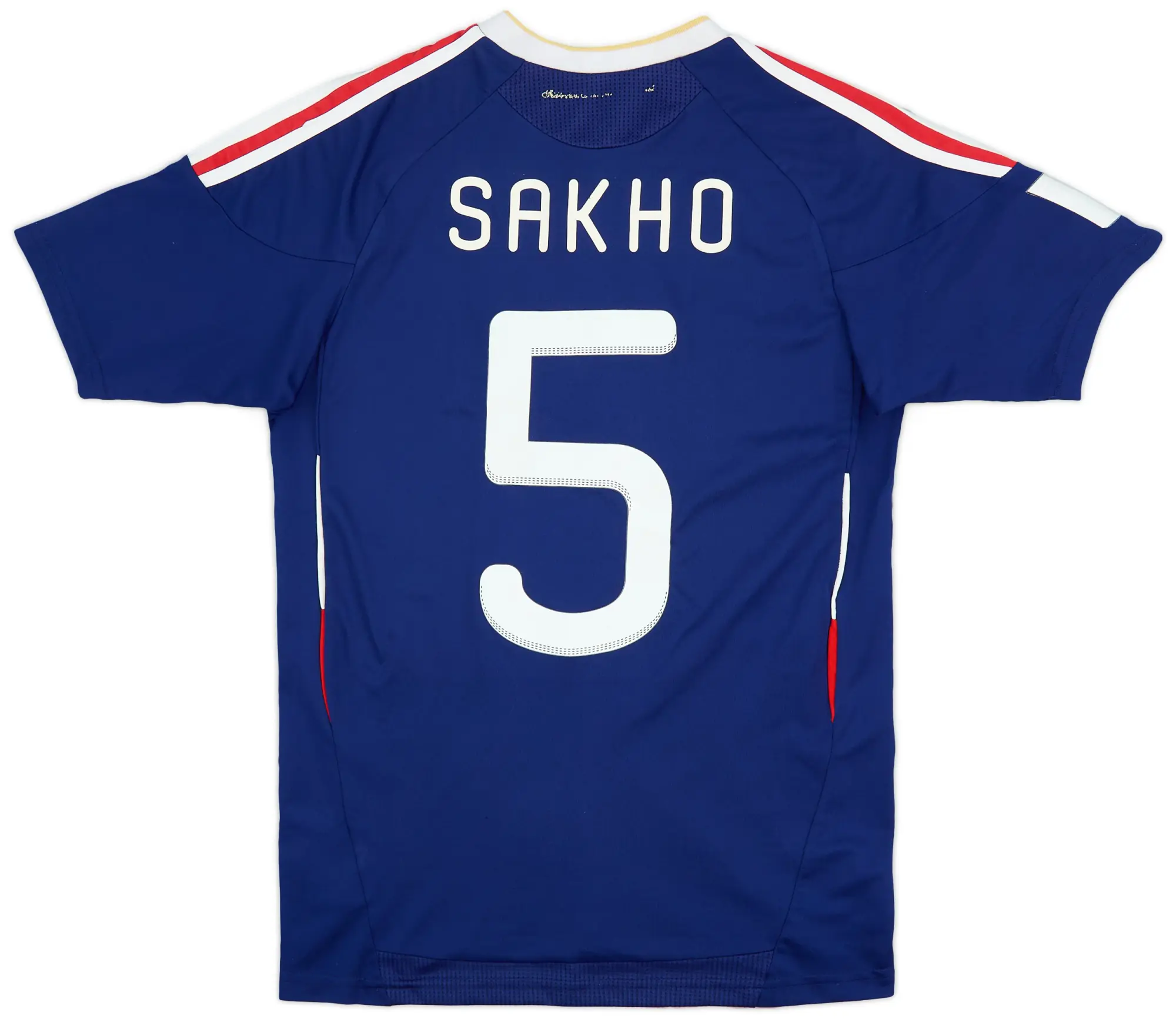 adidas 2009-10 France Home Shirt Sakho #5 - 5/10 - (S)