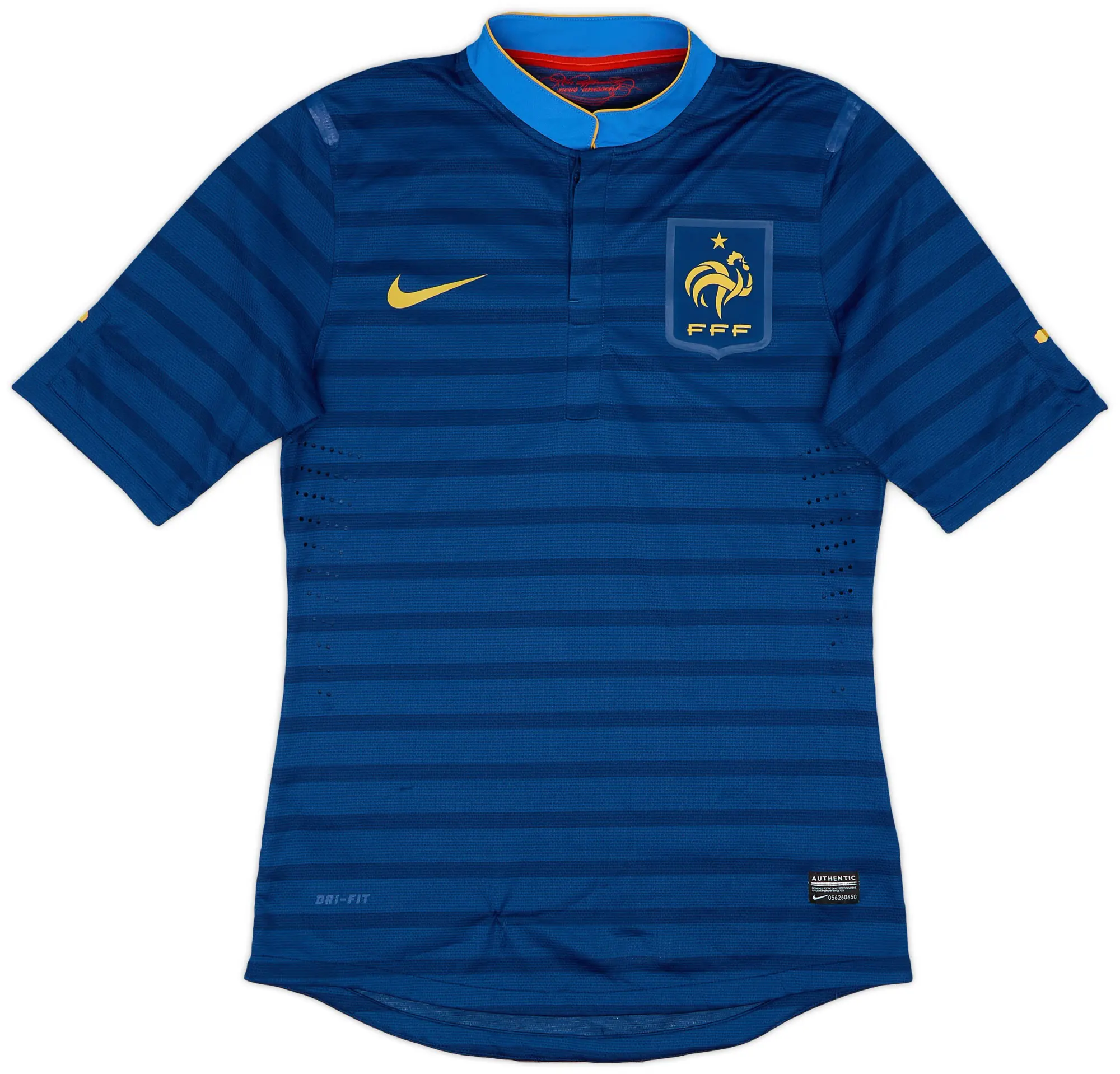 Nike France Mens SS Player Issue Home Shirt 2012