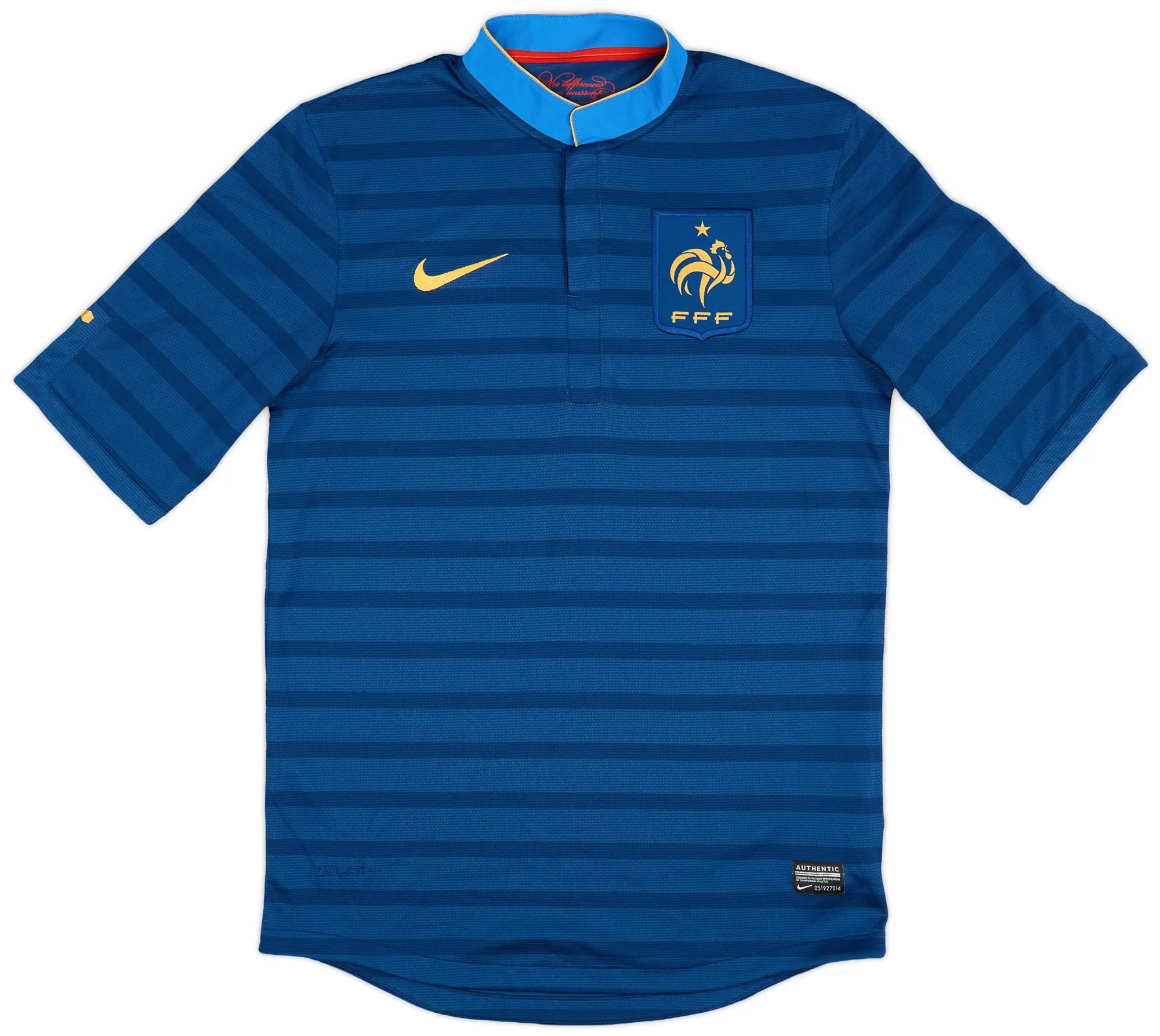 Nike 2012-13 France Home Shirt - 9/10 - (S)
