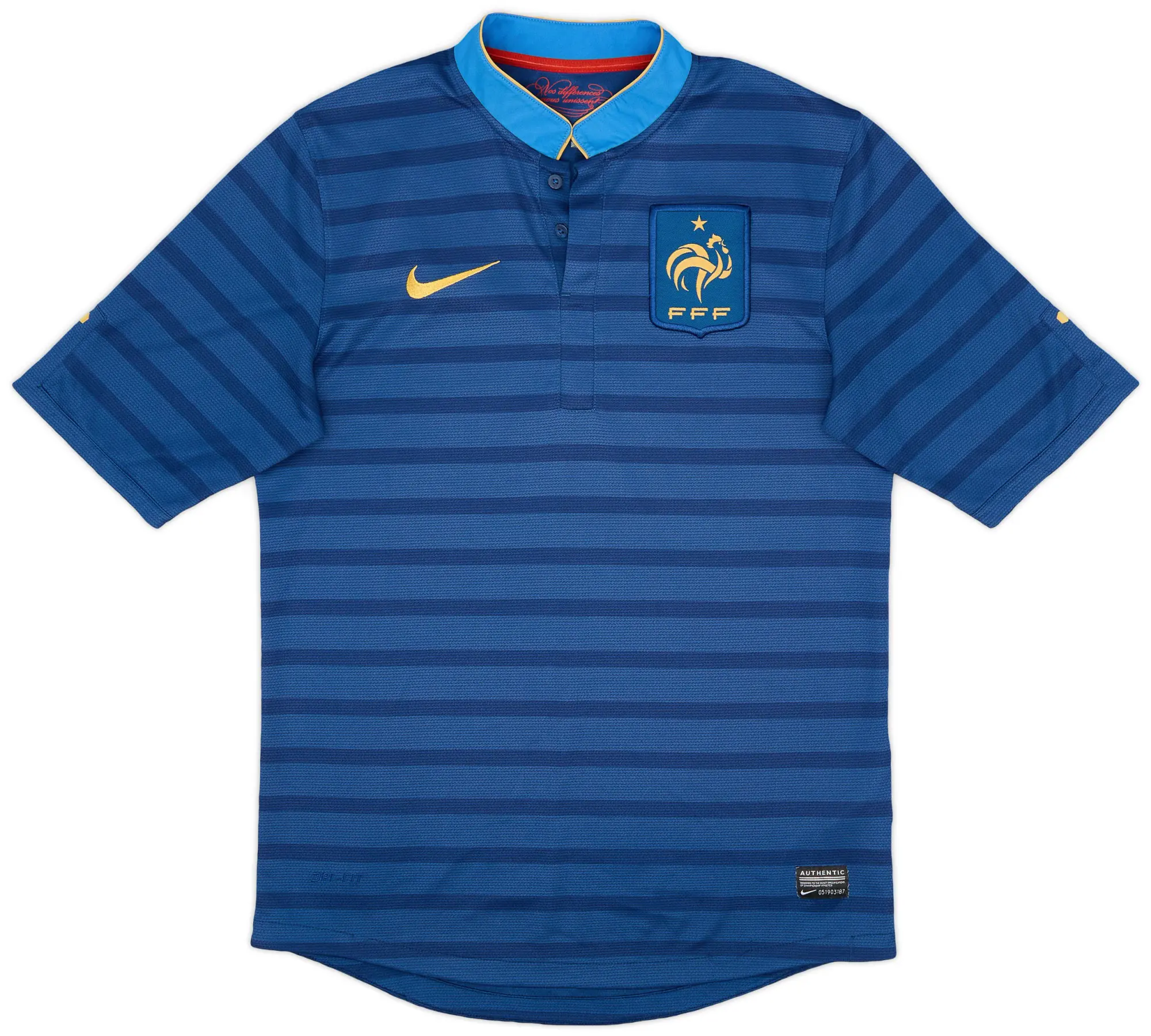 Nike 2012-13 France Home Shirt - 8/10 - (M)