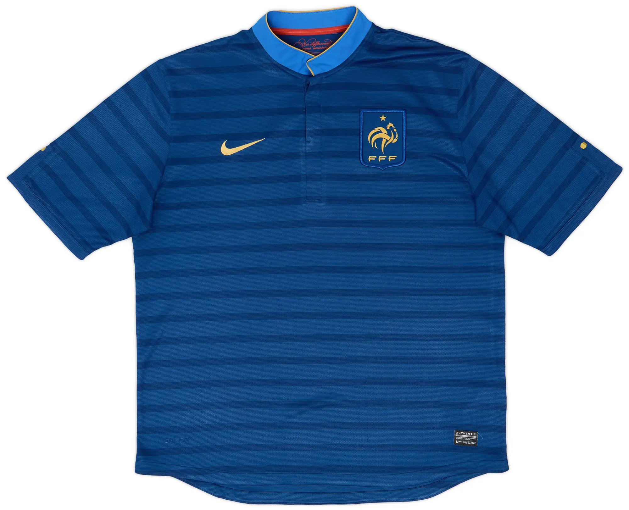 Nike 2012-13 France Home Shirt - 8/10 - (XL)