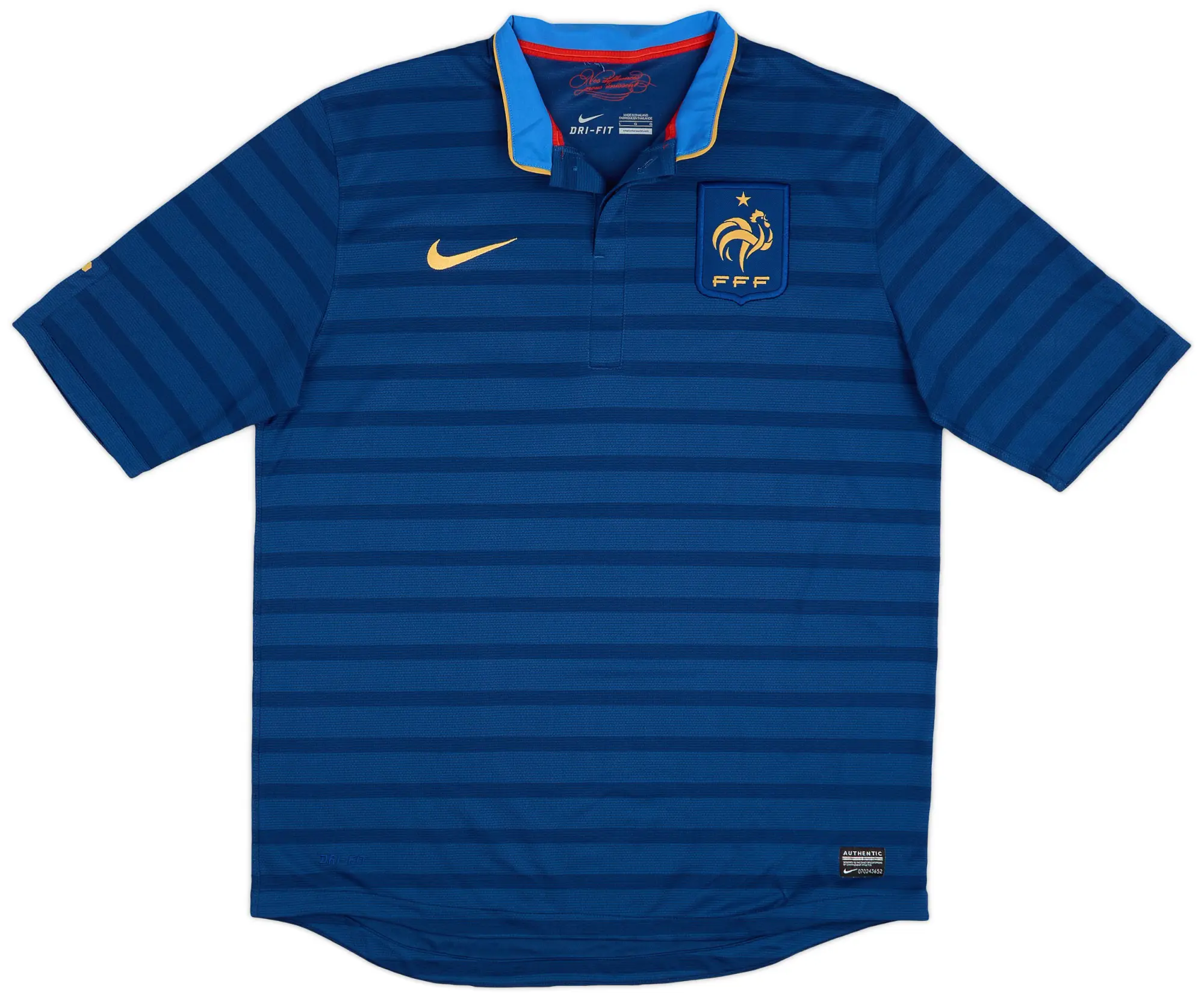 Nike 2012-13 France Home Shirt - 9/10 - (L)