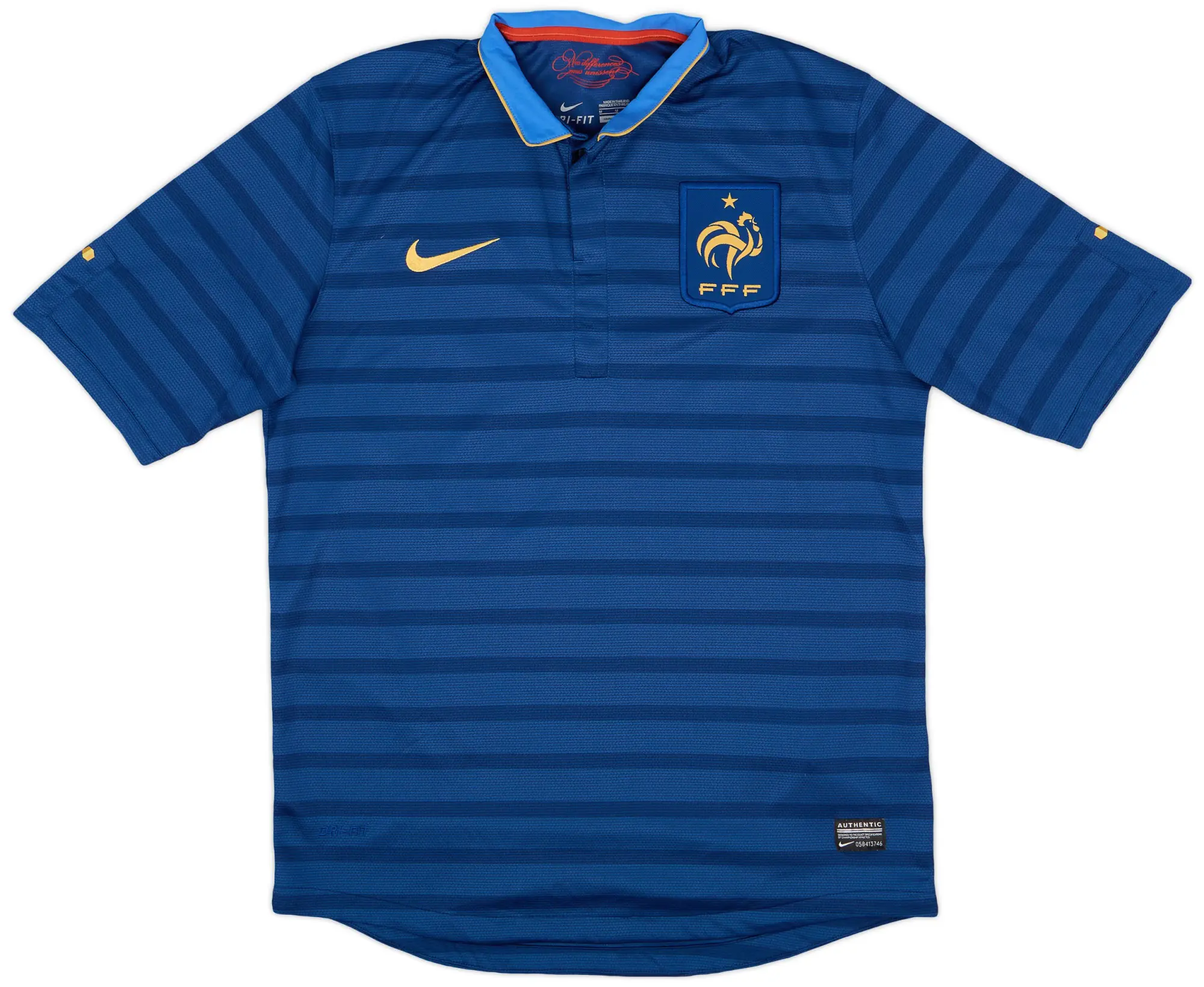Nike 2012-13 France Home Shirt - 7/10 - (L)