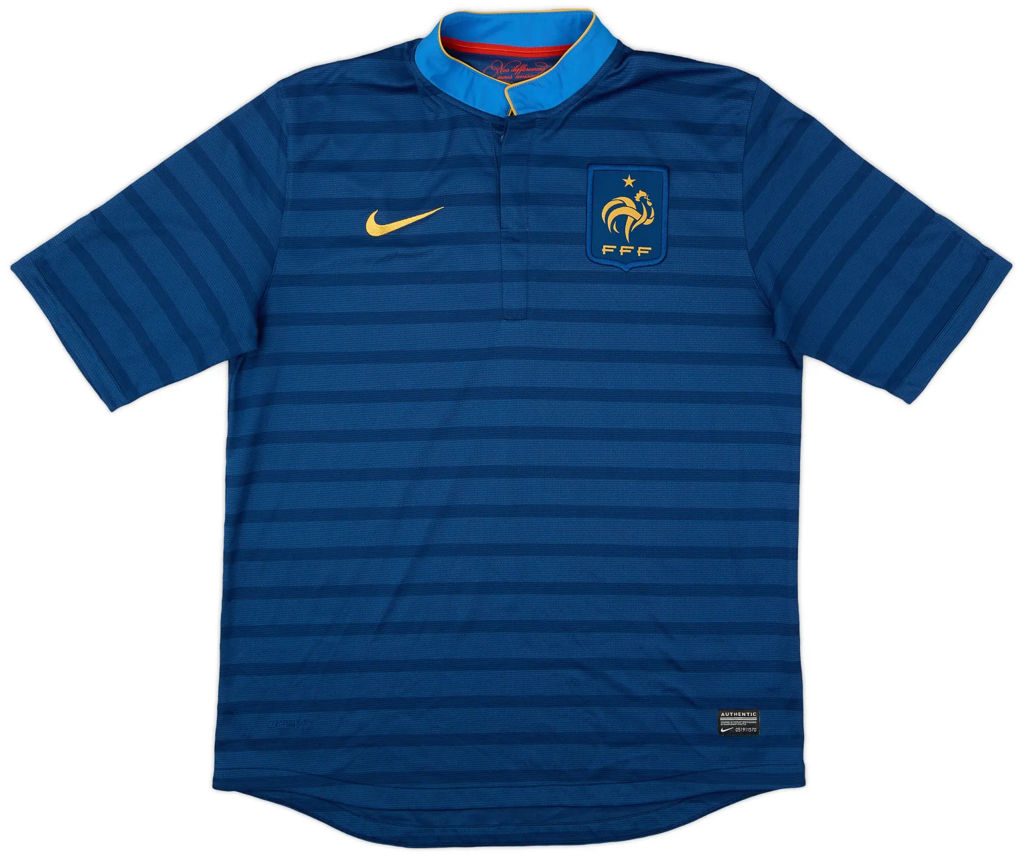 Nike 2012-13 France Home Shirt - 9/10 - (L)