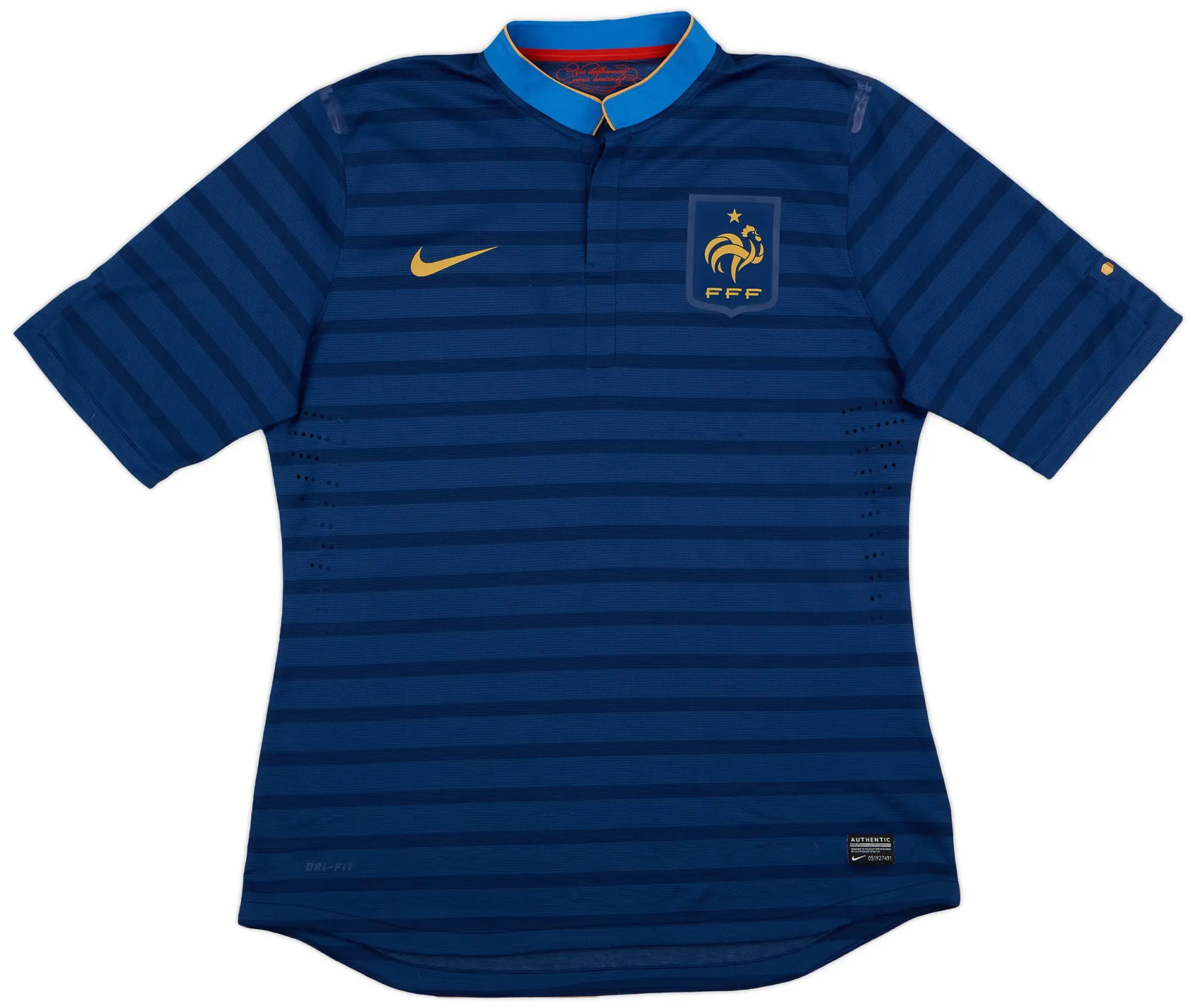 Nike 2012-13 France Player Issue Home Shirt - 8/10 - (XL)