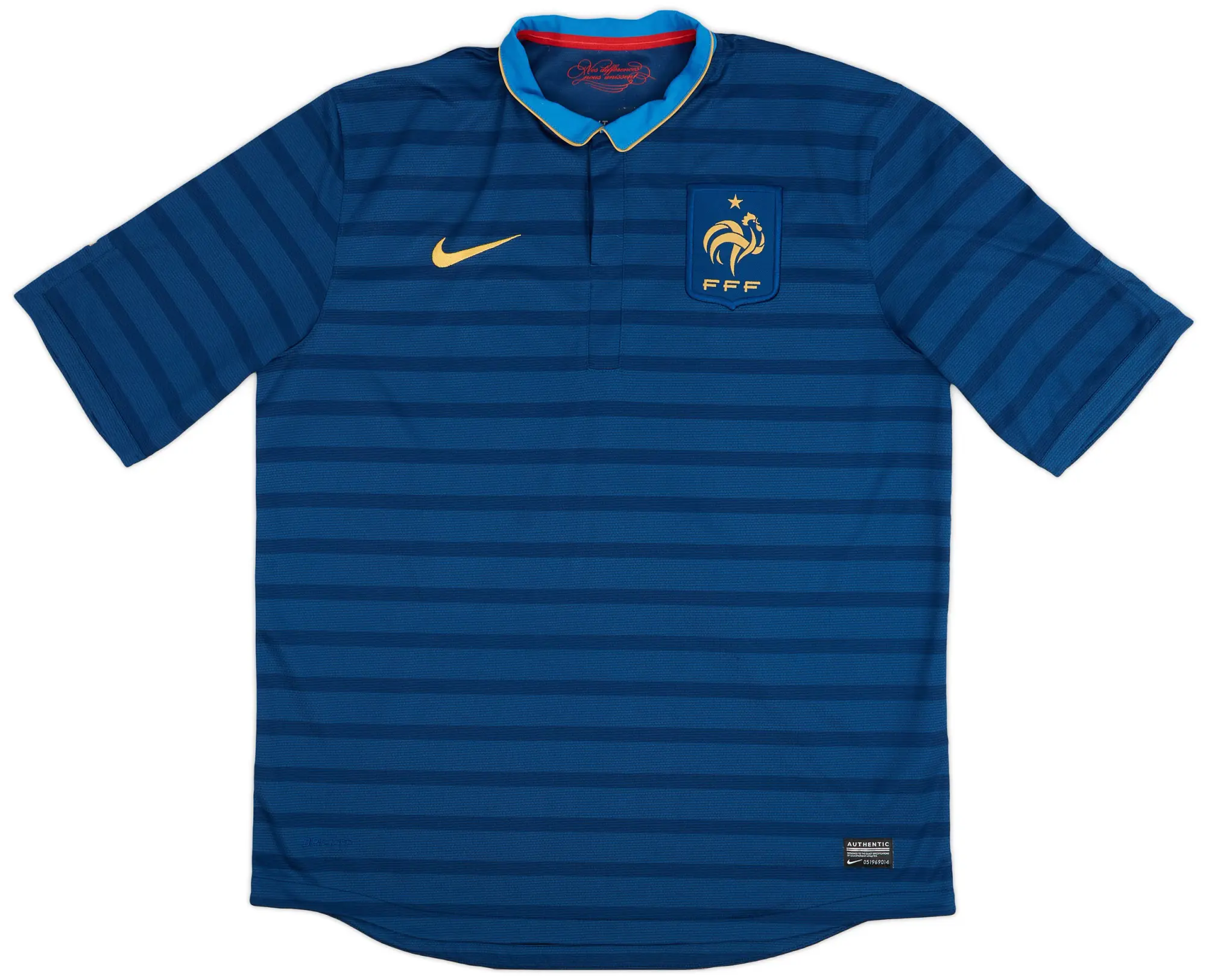 Nike 2012-13 France Home Shirt - 8/10 - (L)