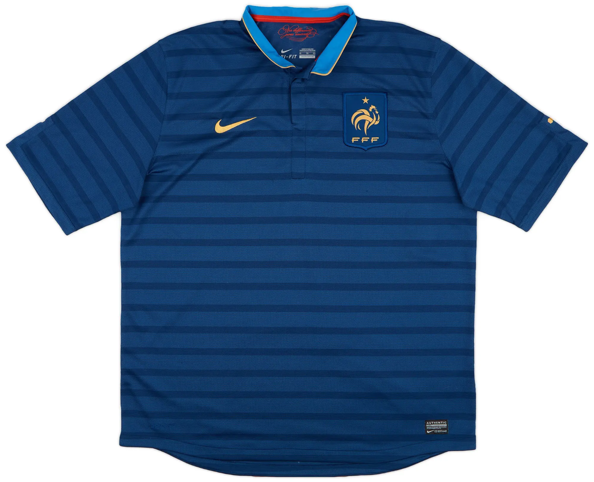 Nike 2012-13 France Home Shirt - 9/10 - (XL)