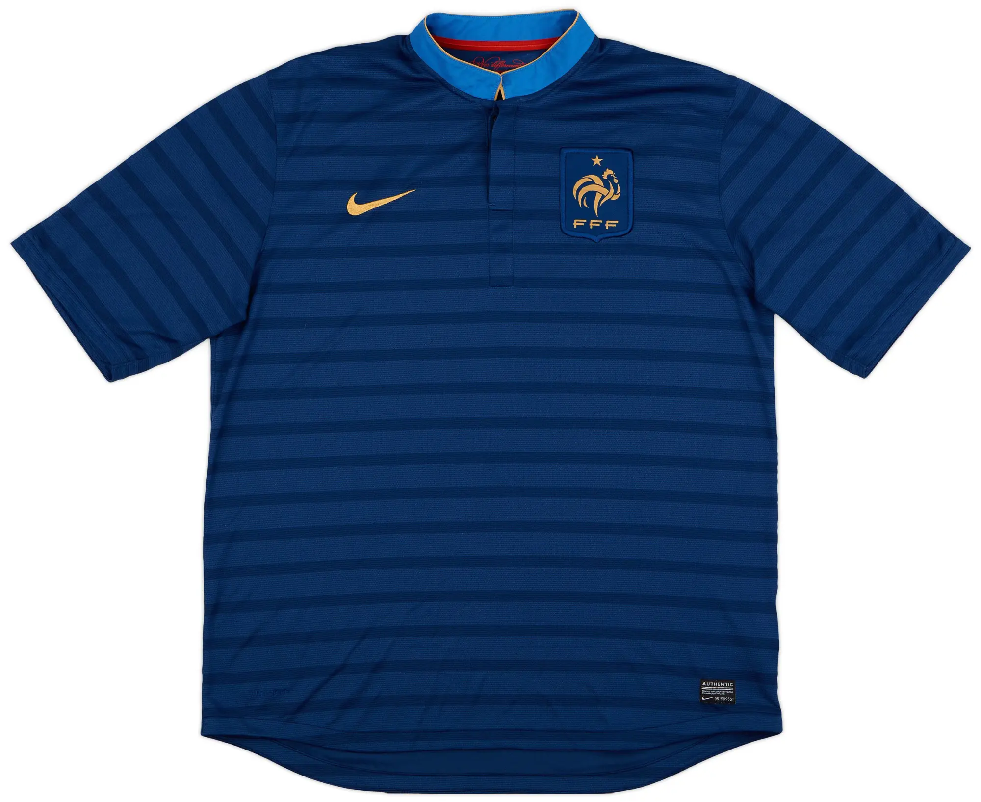 Nike 2012-13 France Home Shirt - 9/10 - (XL)
