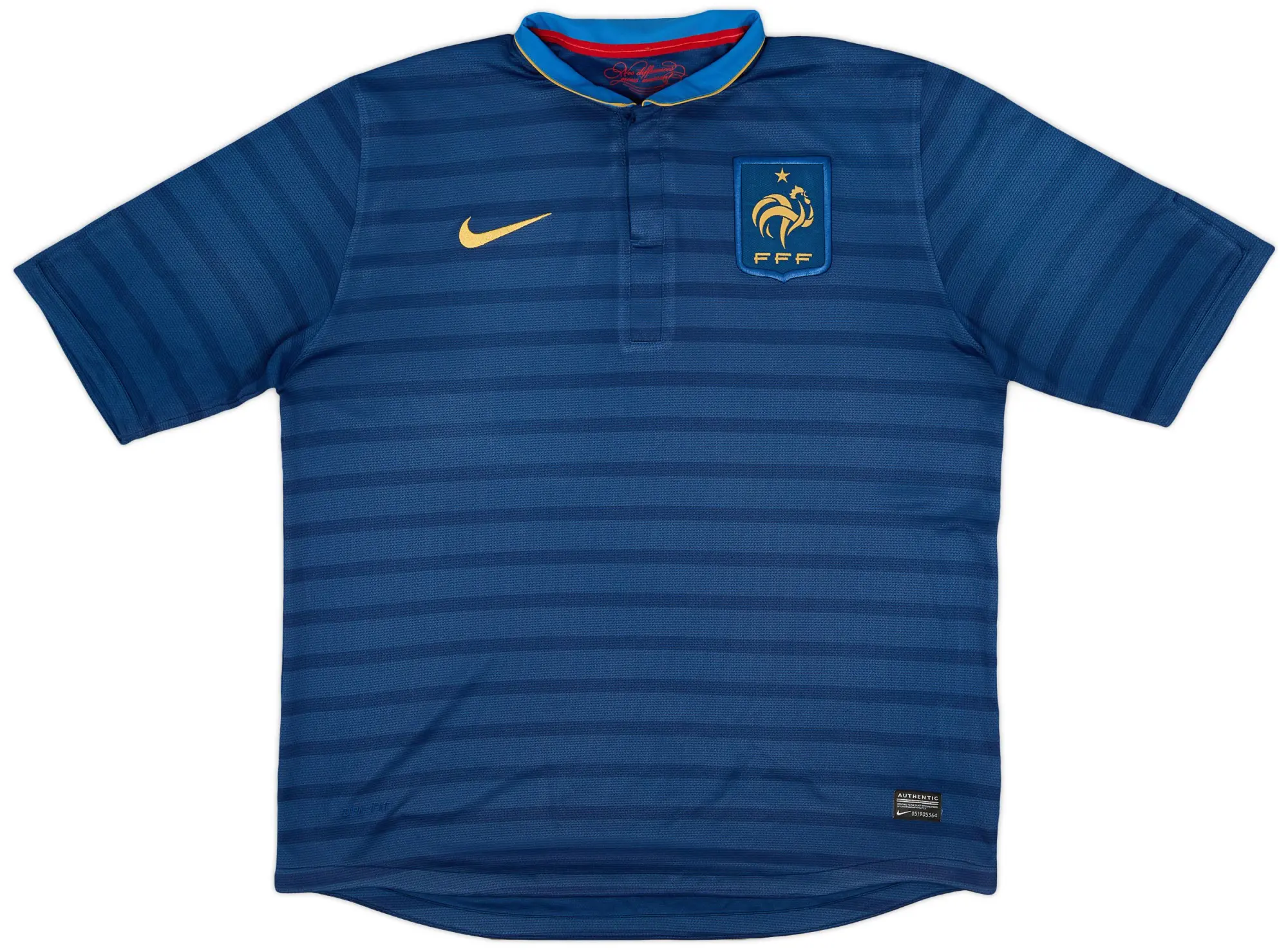 Nike 2012-13 France Home Shirt - 9/10 - (L)