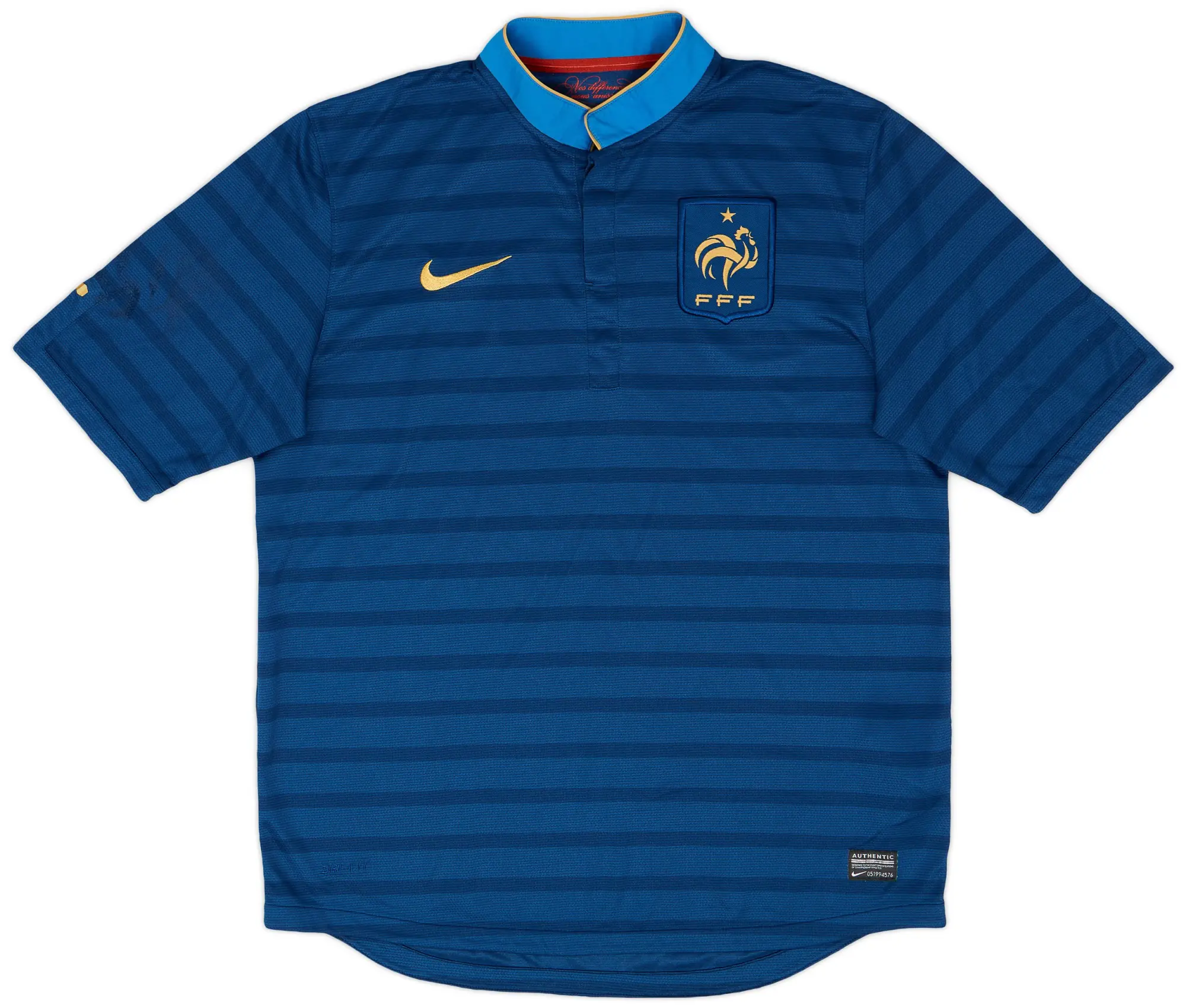 Nike 2012-13 France Home Shirt - 9/10 - (L)