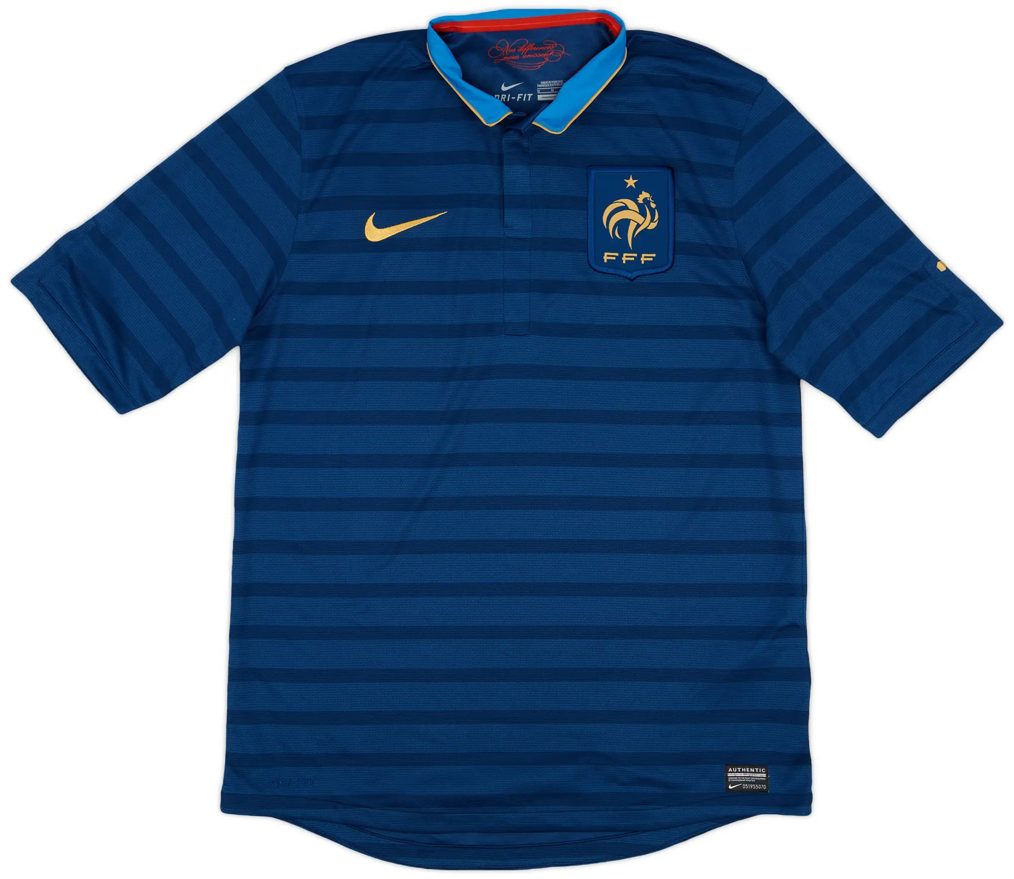 Nike 2012-13 France Home Shirt - 9/10 - (M)