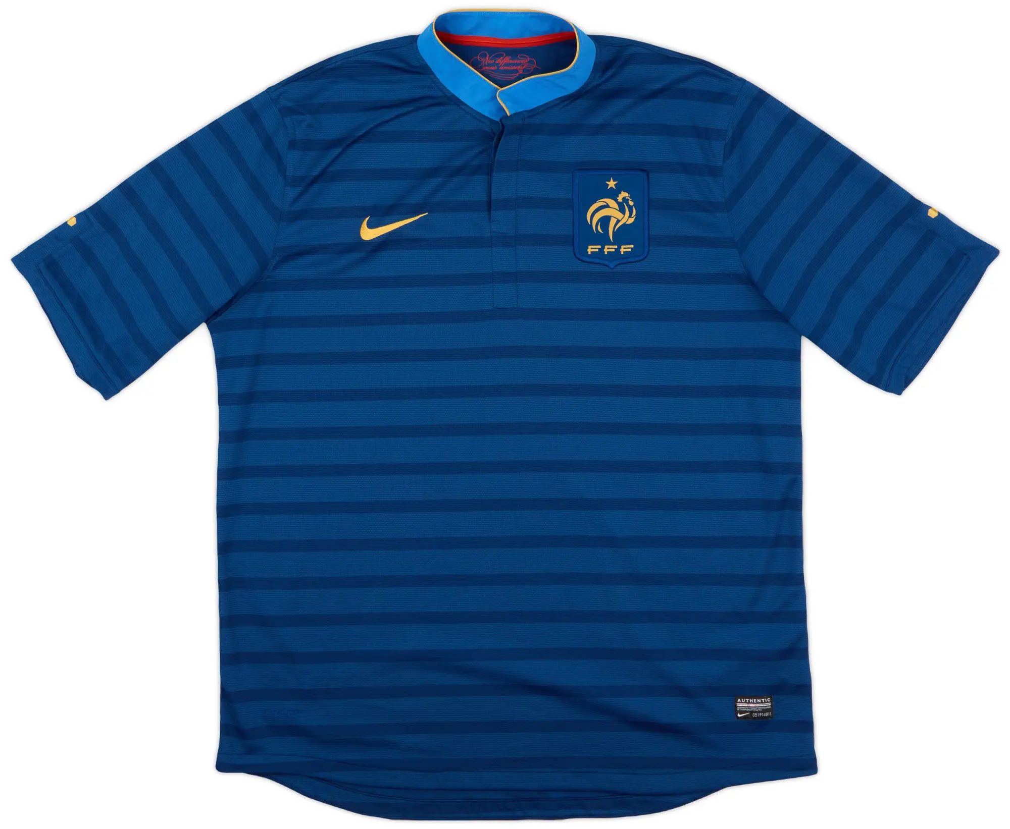 Nike 2012-13 France Home Shirt - 9/10 - (XL)