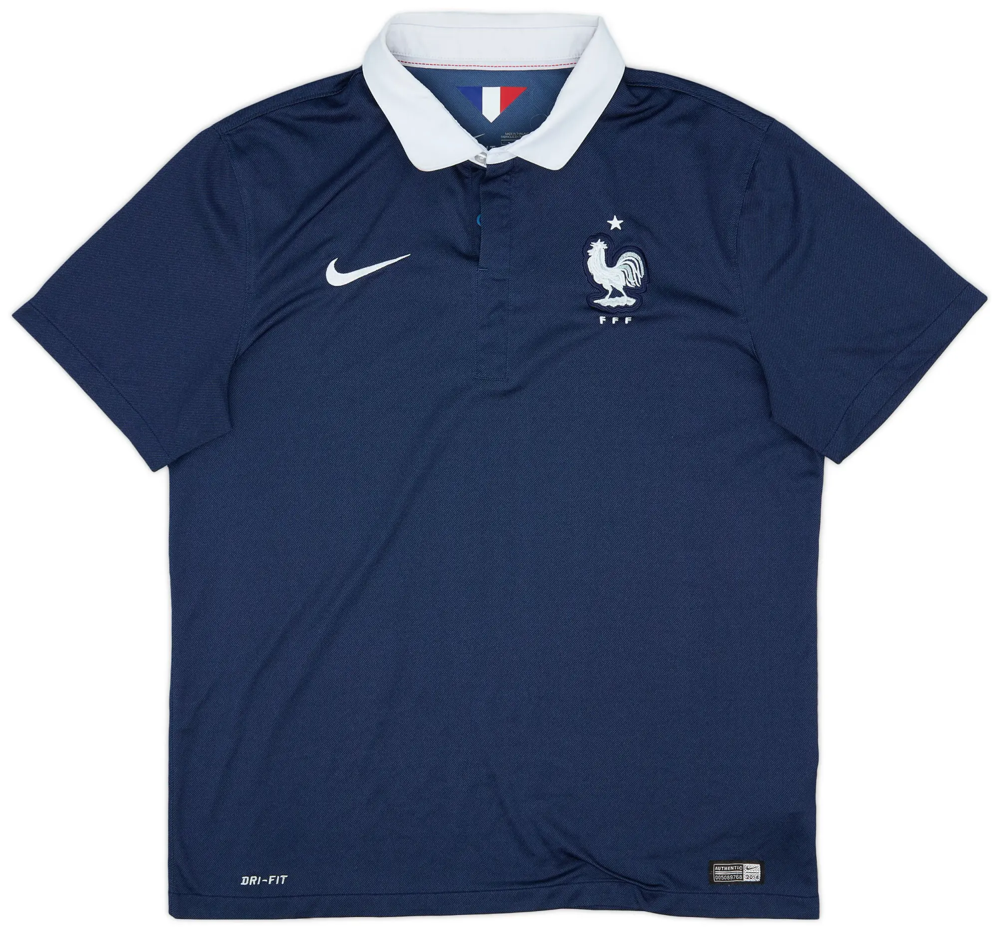 Nike 2014-15 France Home Shirt - 8/10 - (L)