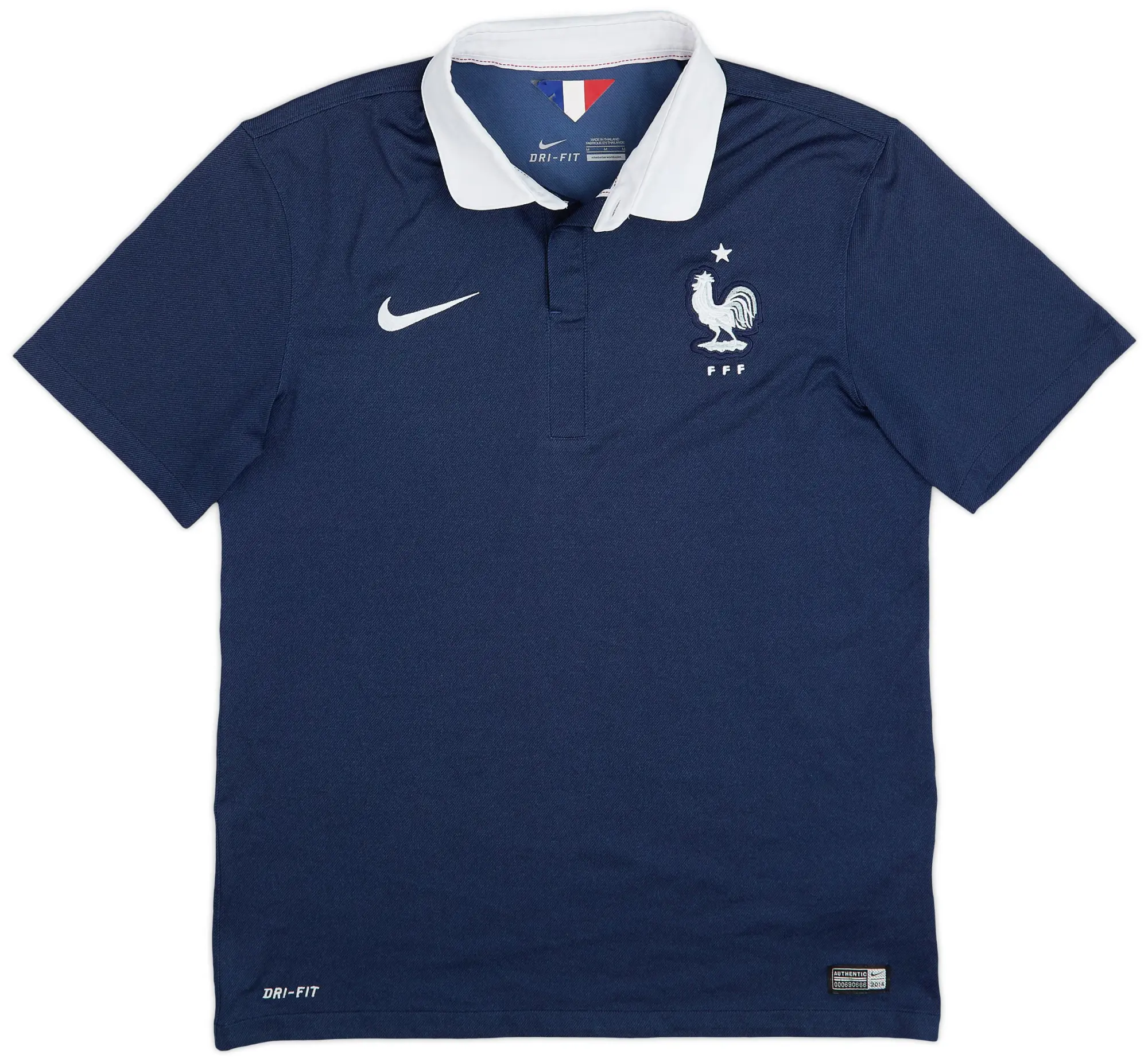 Nike 2014-15 France Home Shirt - 8/10 - (M)