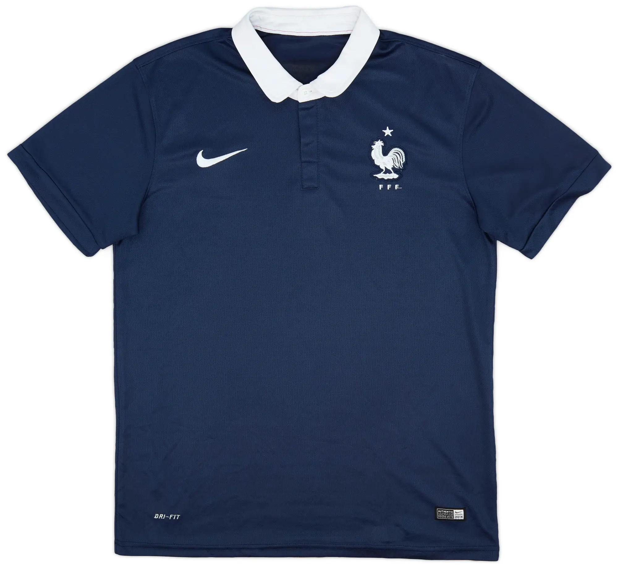 Nike 2014-15 France Home Shirt - 8/10 - (L)