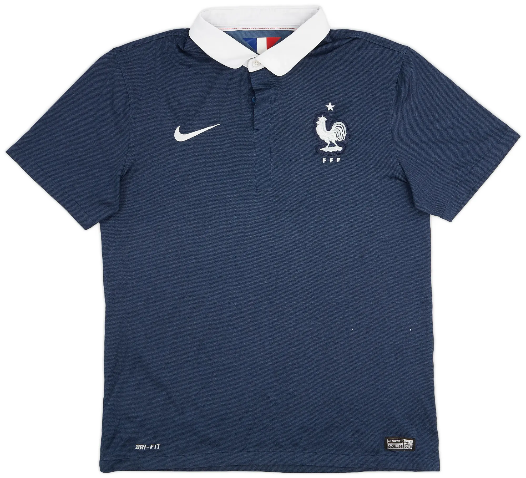 Nike 2014-15 France Home Shirt - 8/10 - (M)