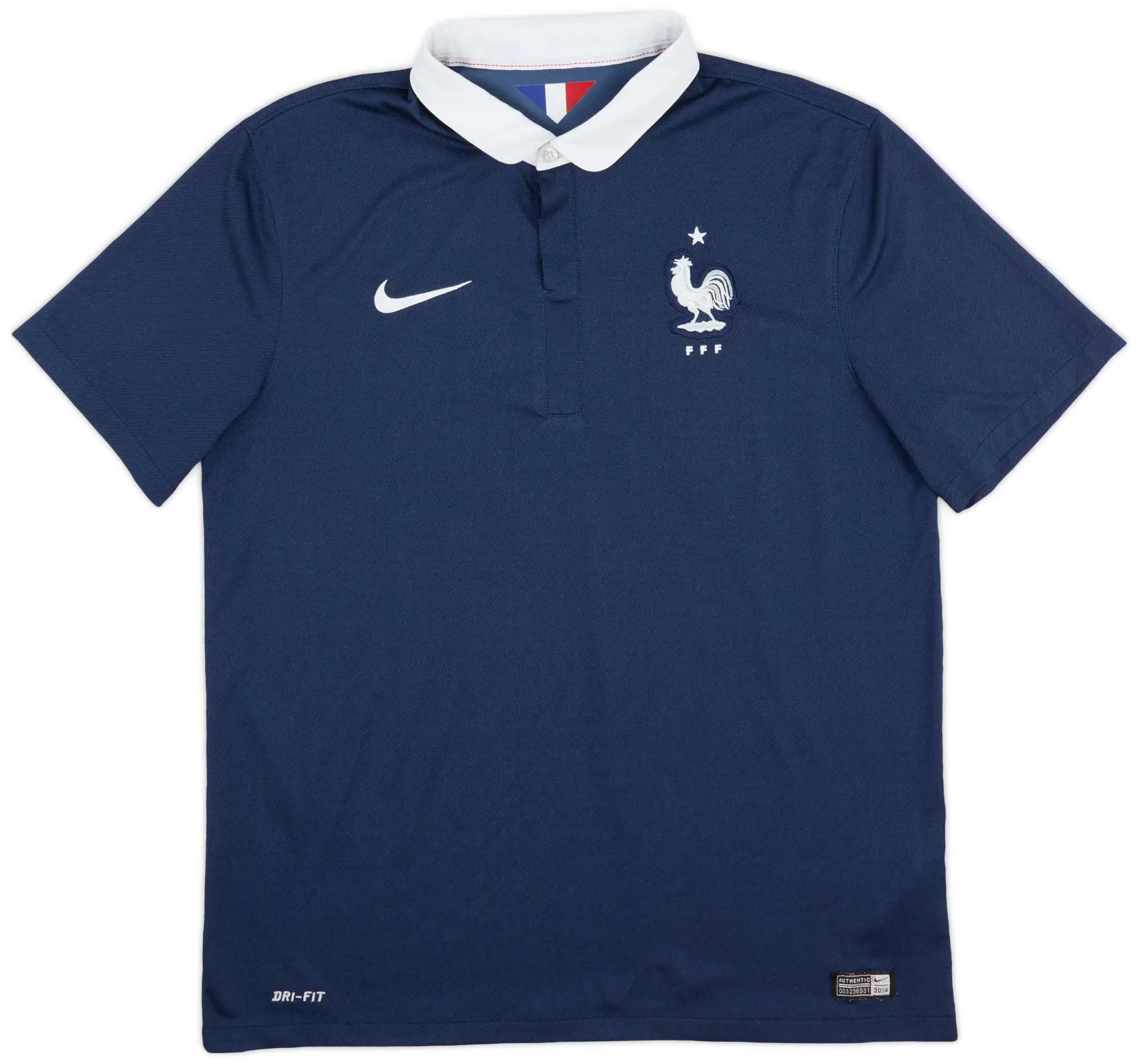 Nike 2014-15 France Home Shirt - 9/10 - (L)