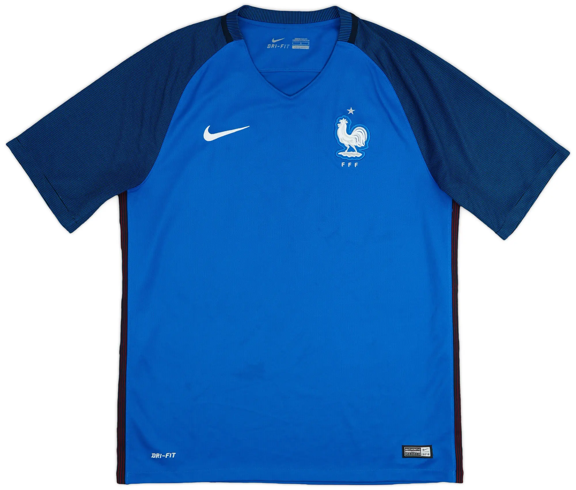 Nike 2016-17 France Home Shirt - 8/10 - (L)