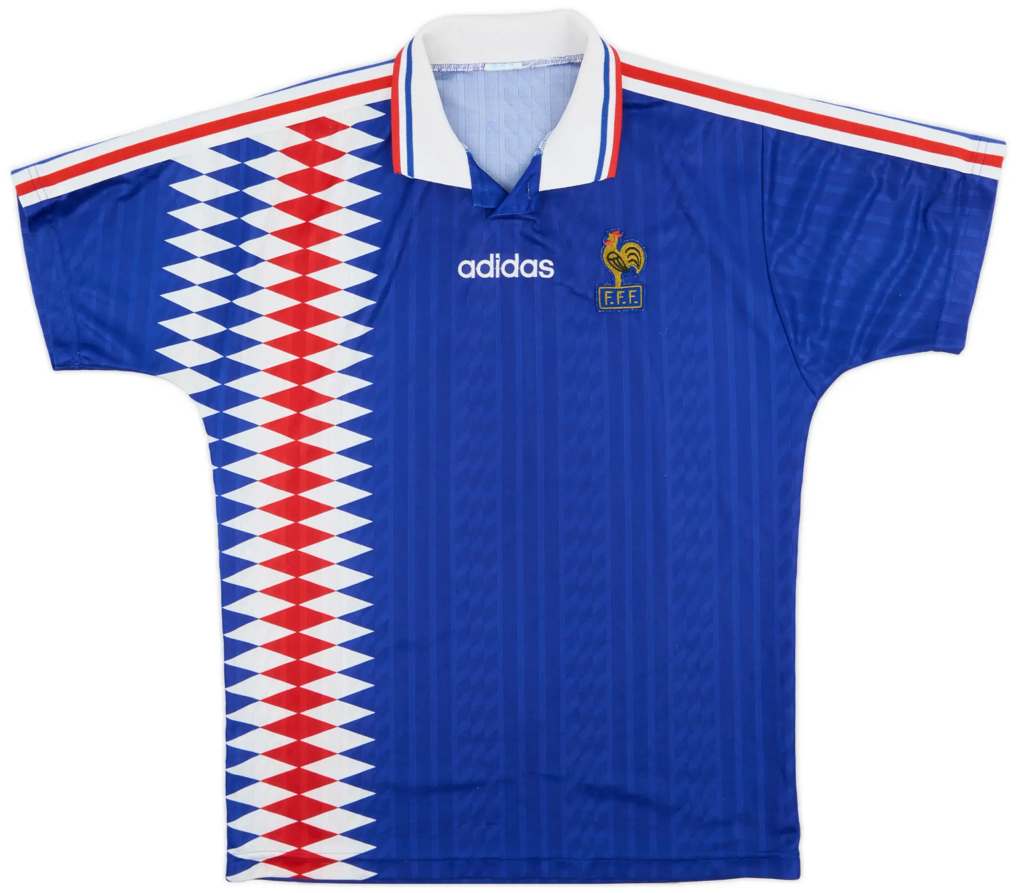 adidas 1994-96 France Home Shirt - 7/10 - (L)