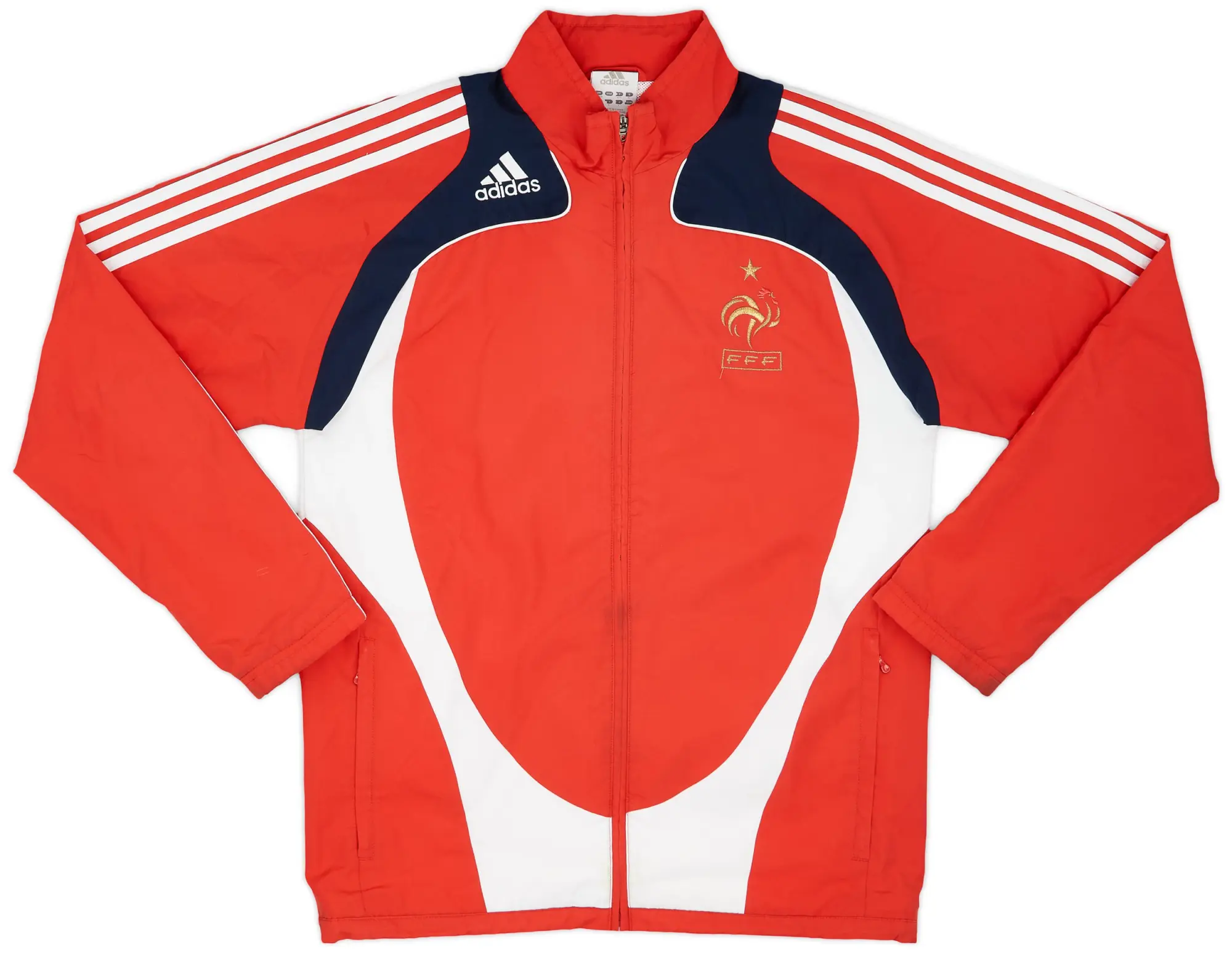 2008-09 France adidas Track Jacket - 9/10 - (M)