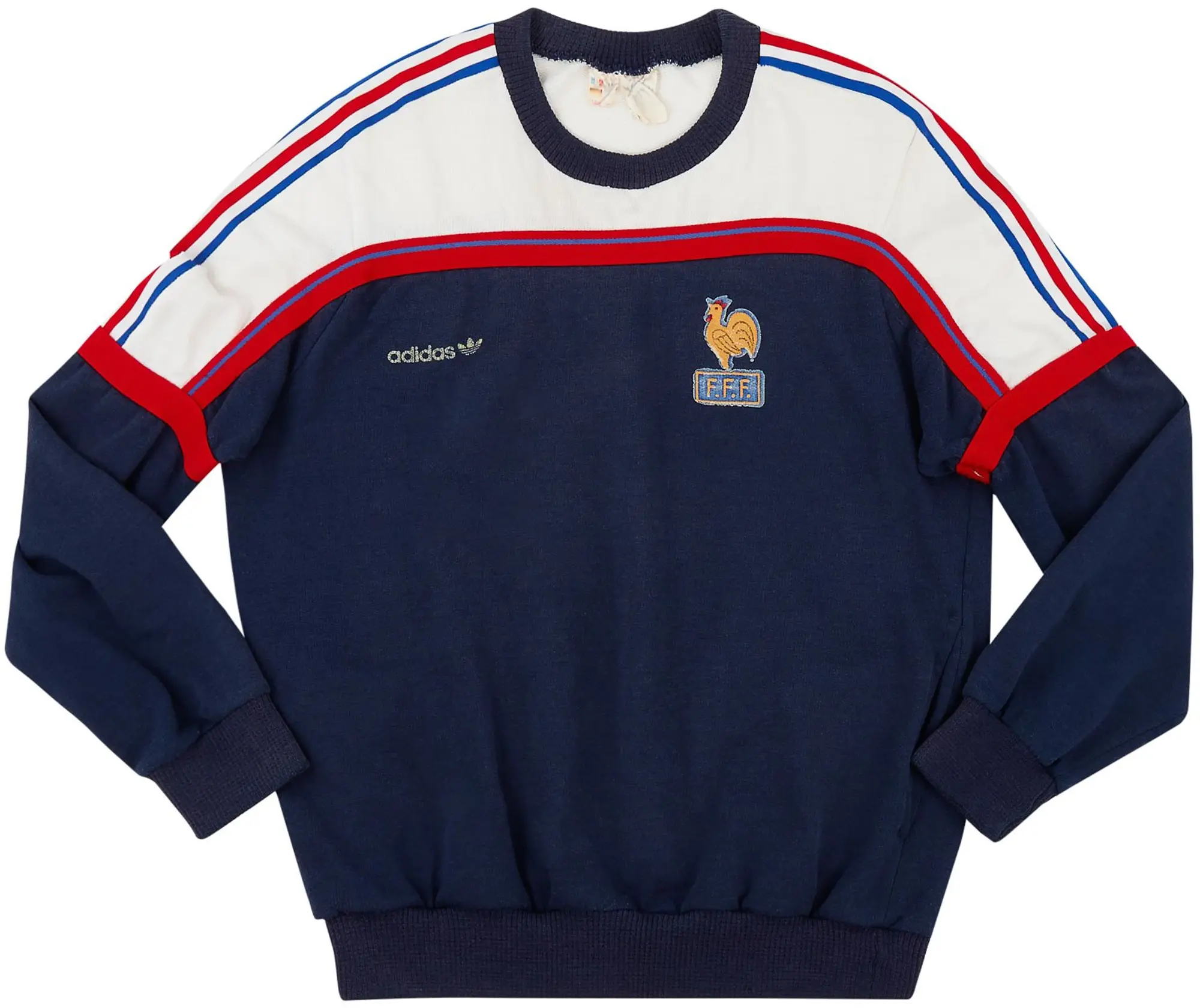 1980s France adidas Sweat L/S Top - 6/10 - S