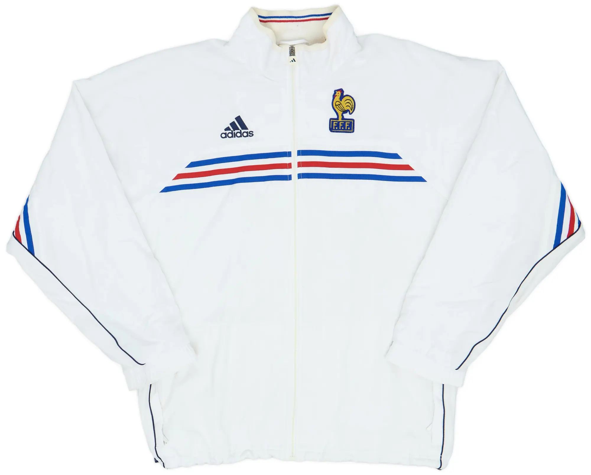 1998-00 France adidas Track Jacket - 8/10 - (M/L)