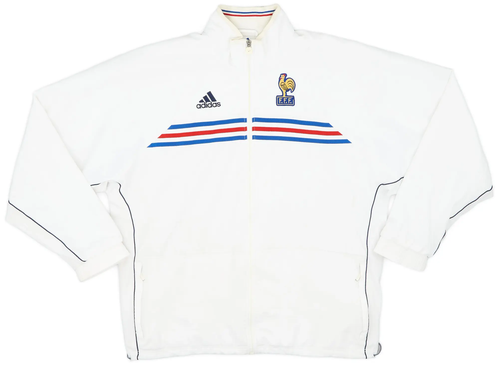 1998-00 France adidas Track Jacket - 7/10 - (L)