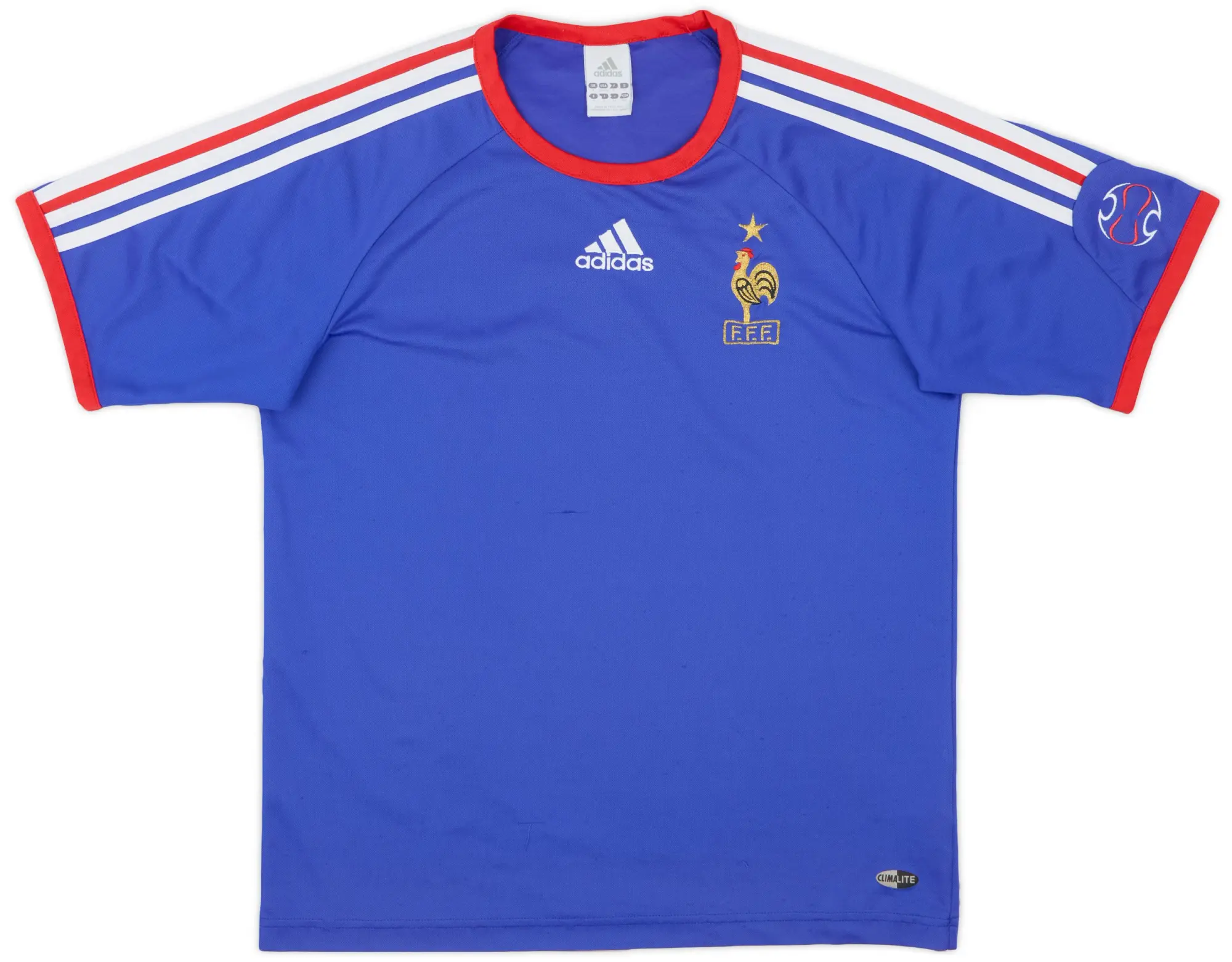 2004-06 France adidas Training Shirt - 7/10 - (S)