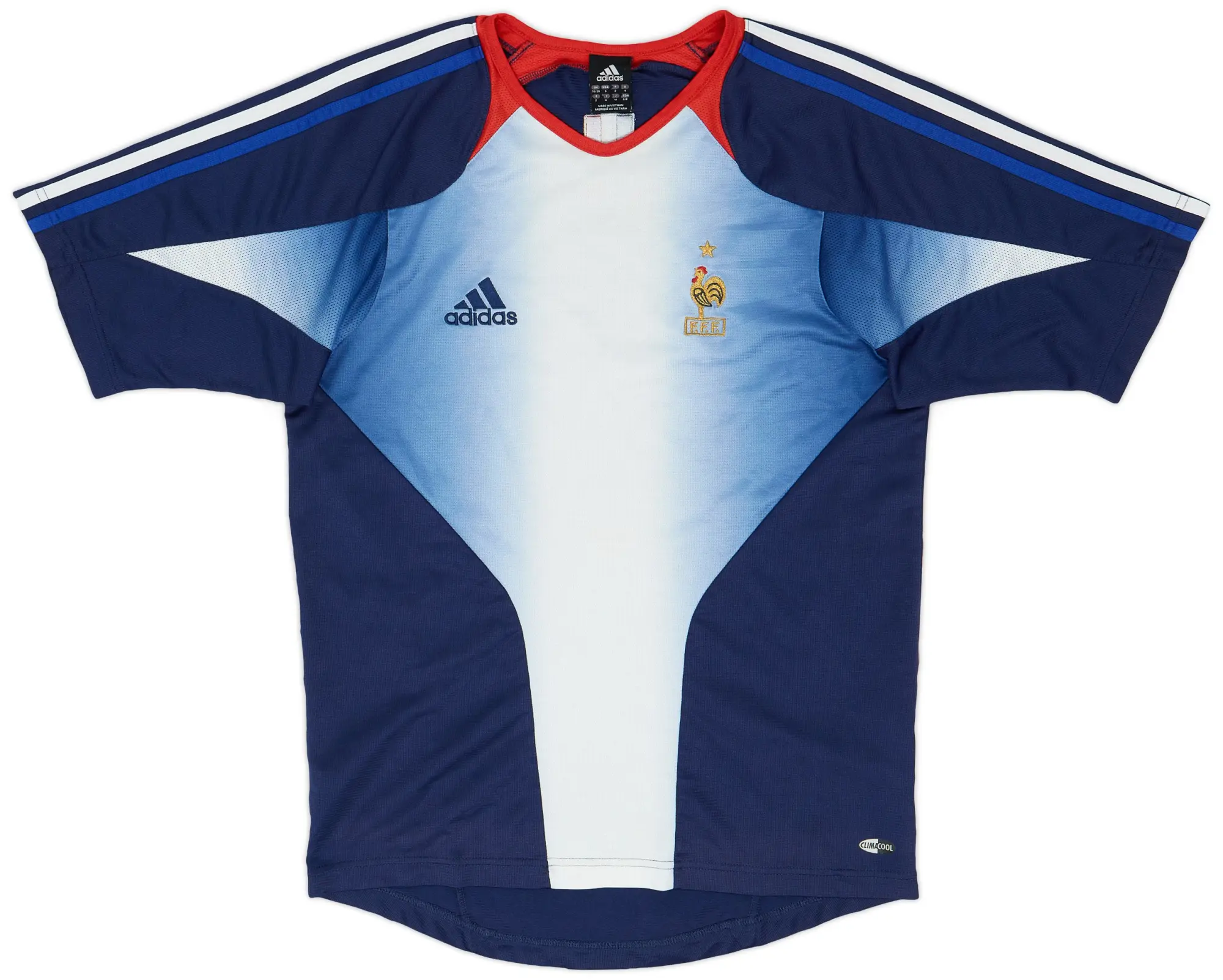 2006-08 France adidas Training Shirt - 7/10 - (S)