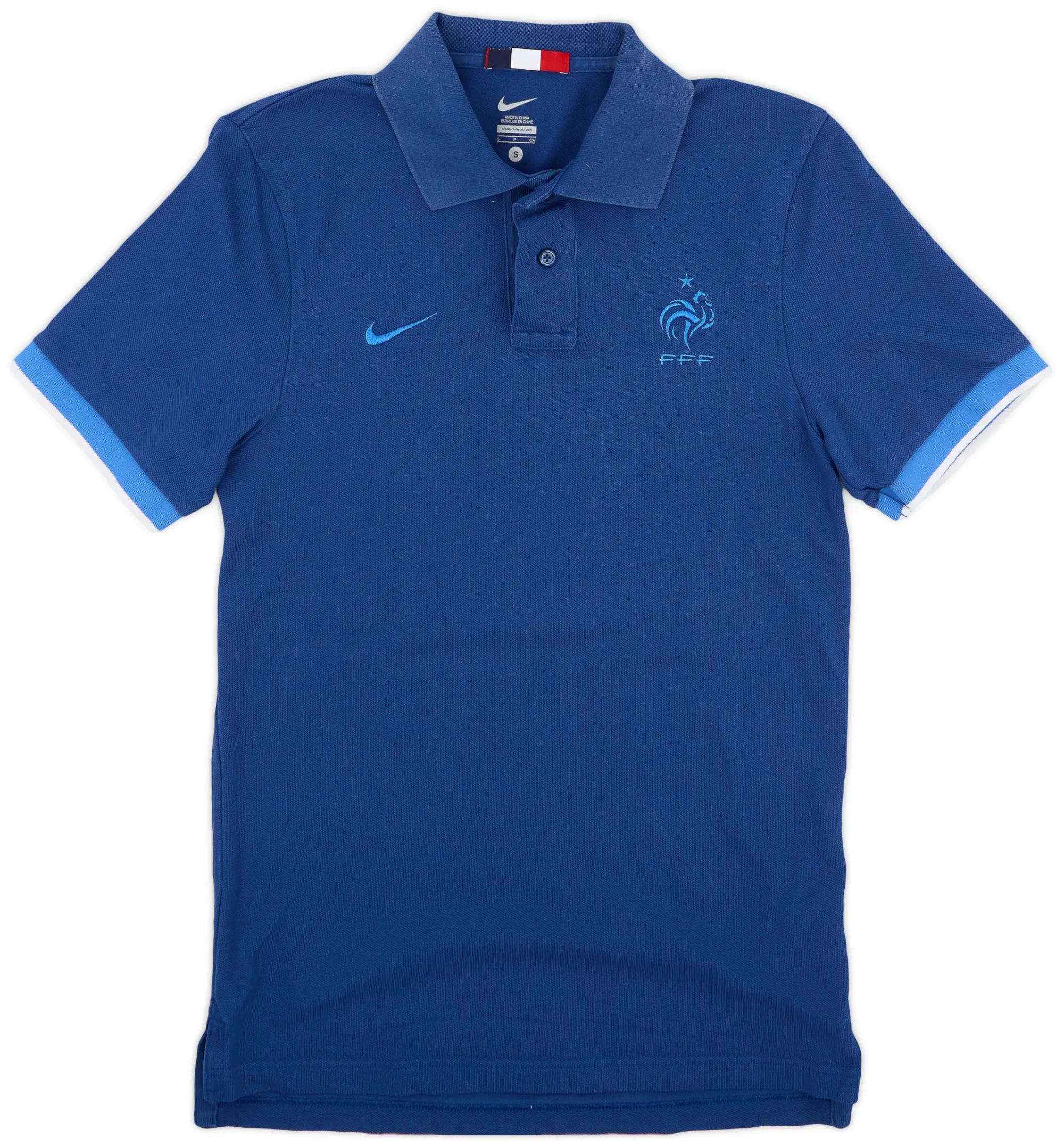 2012-13 France Nike Polo Shirt - 9/10 - (S)