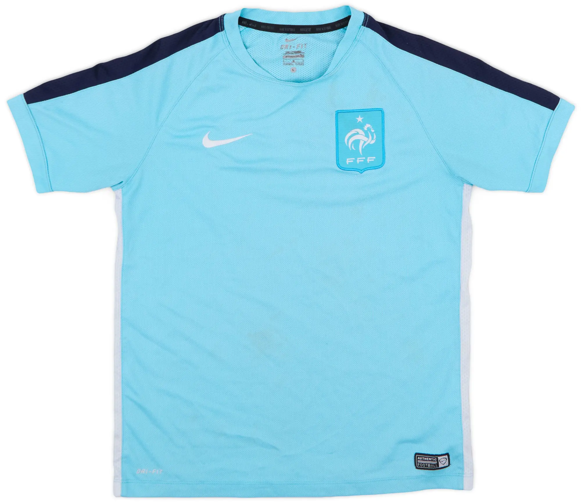 2015-16 France Nike Training Shirt - 4/10 - (L.Boys)