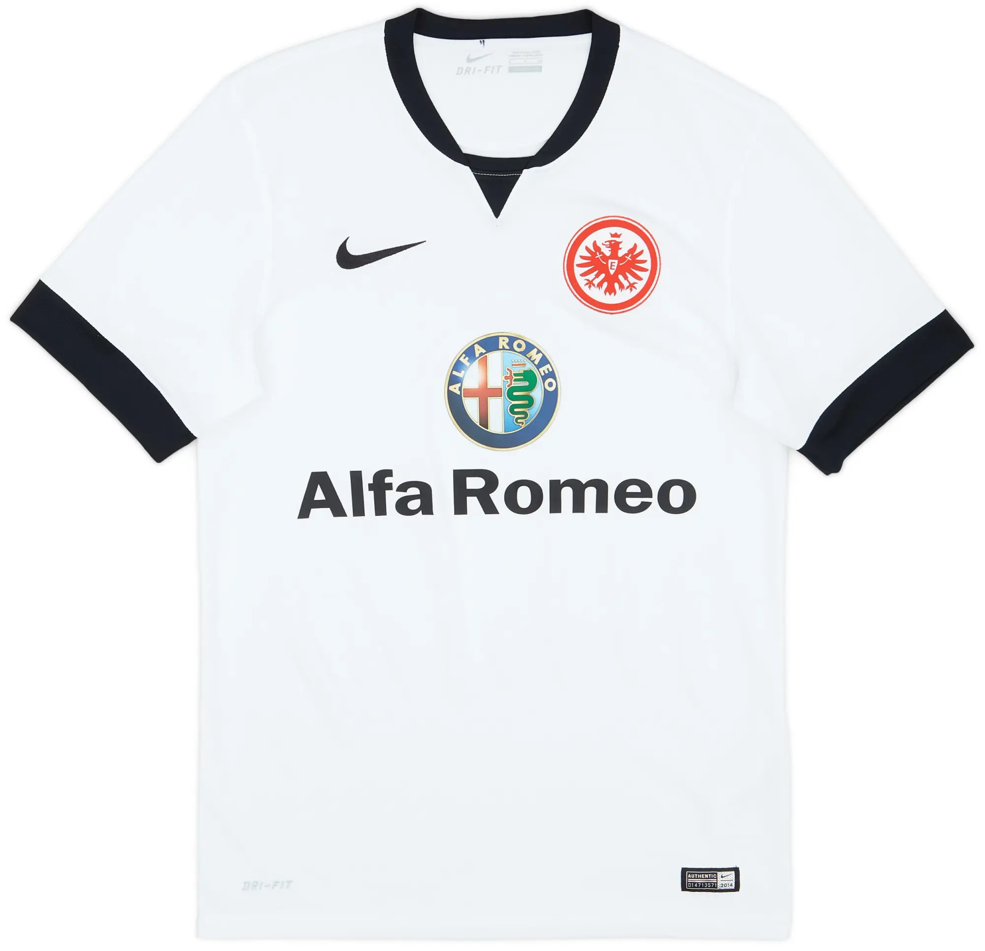 Nike 2014-15 Eintracht Frankfurt Away Shirt - 9/10 - (S)