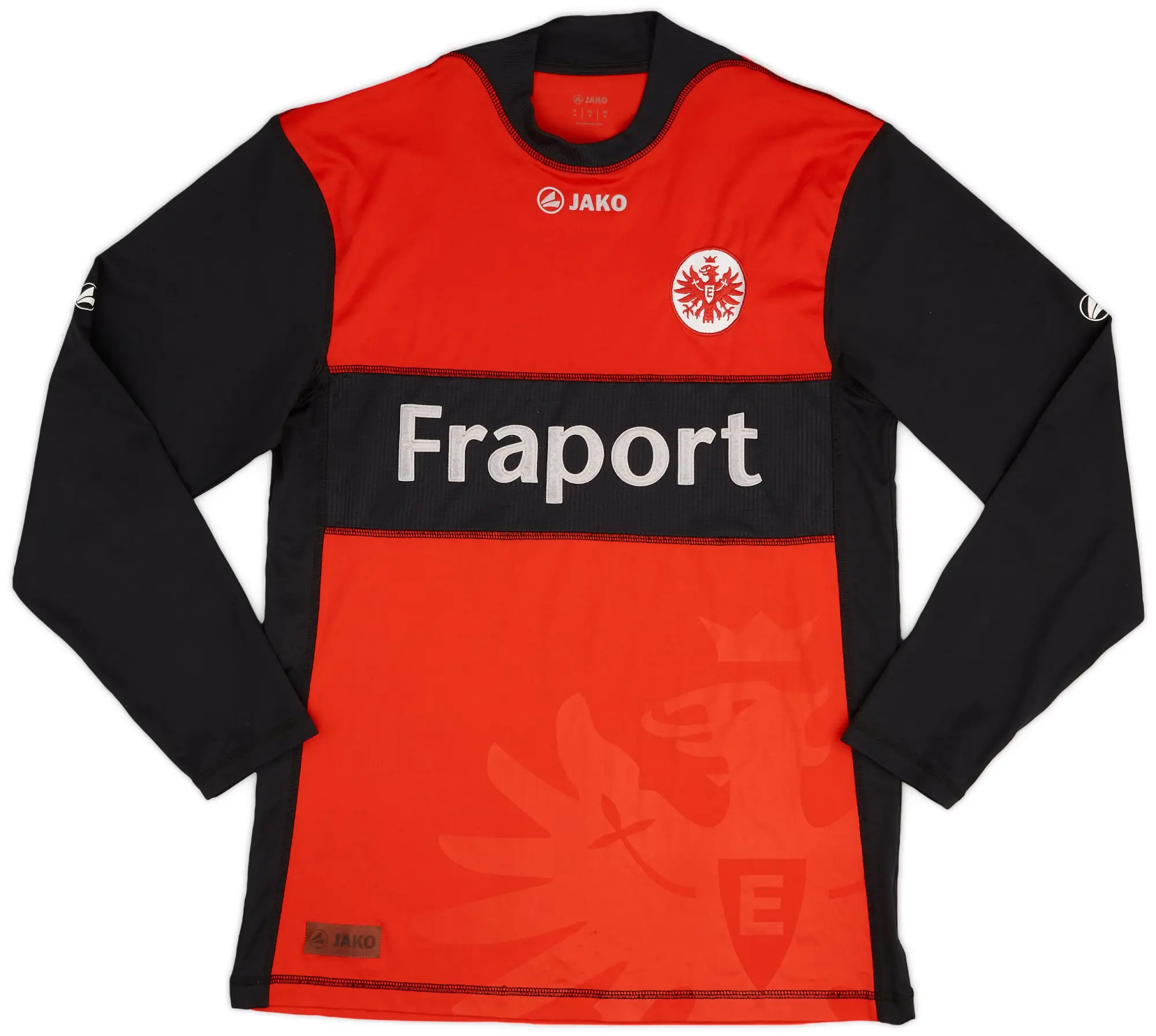Jako 2009-10 Eintracht Frankfurt Home L/S Shirt - 7/10 - (S)