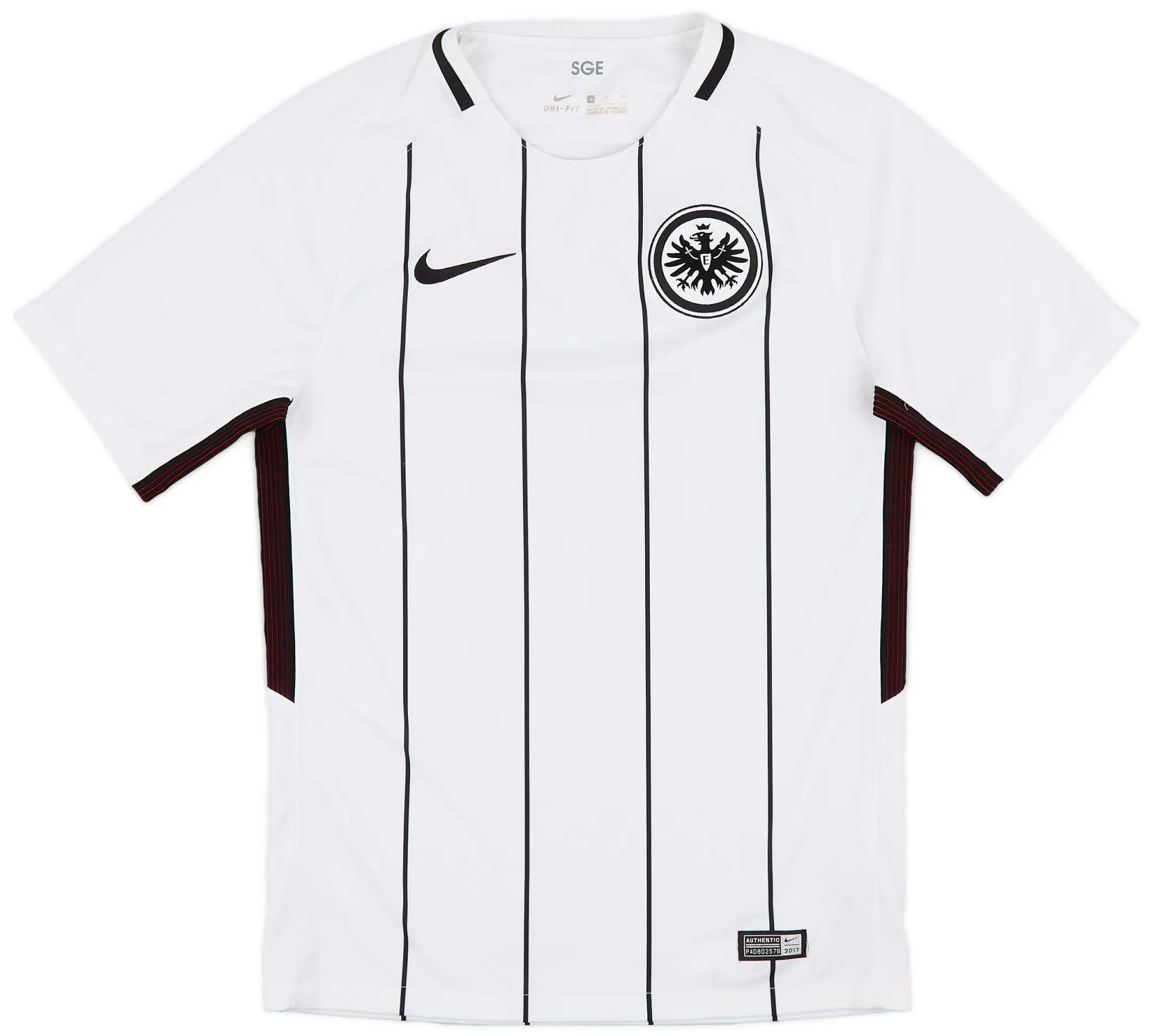 Nike 2017-18 Eintracht Frankfurt Home Shirt - 8/10 - (S)