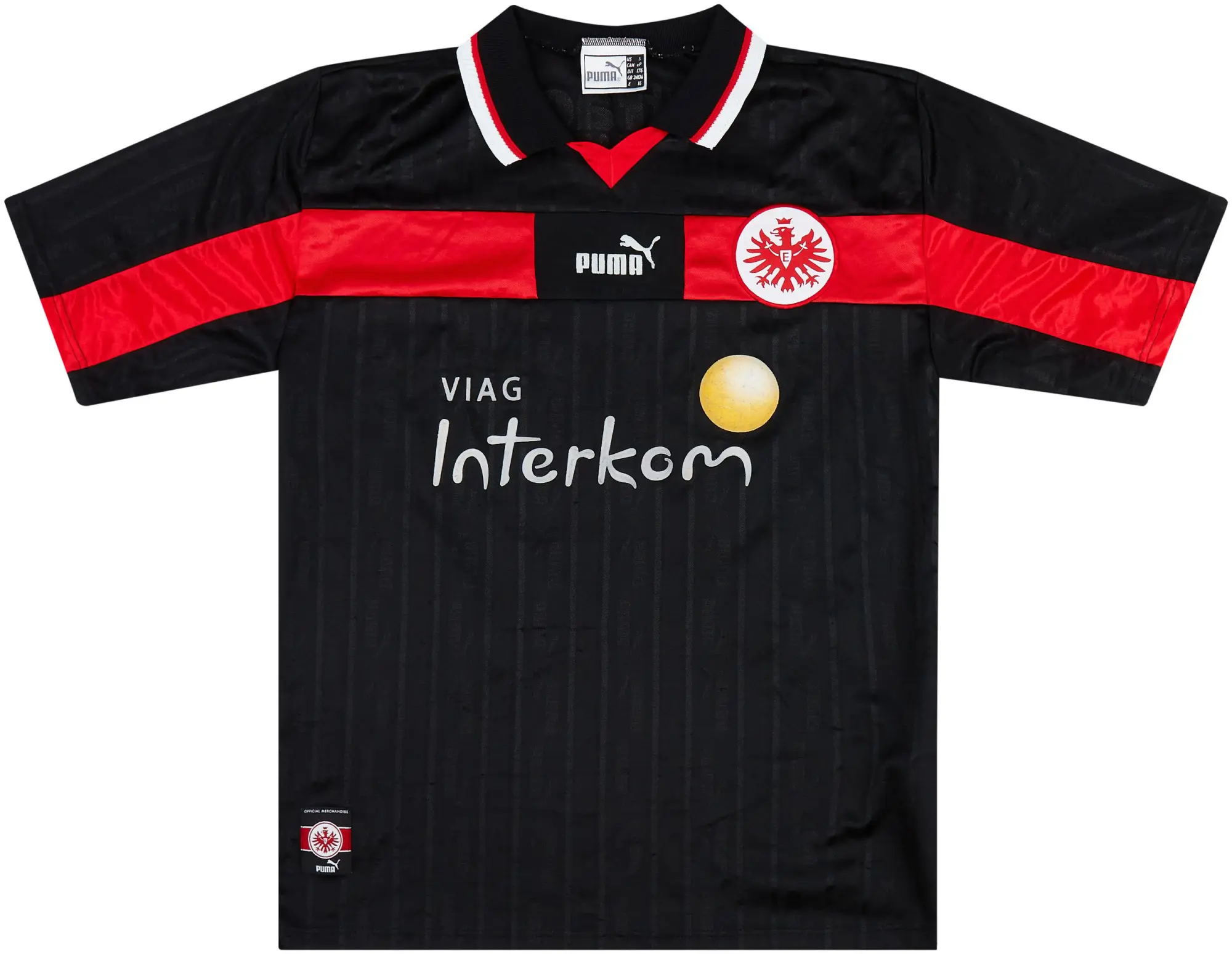 Puma 1998-00 Eintracht Frankfurt Signed Third Shirt Salou #11 - 9/10 - (S)