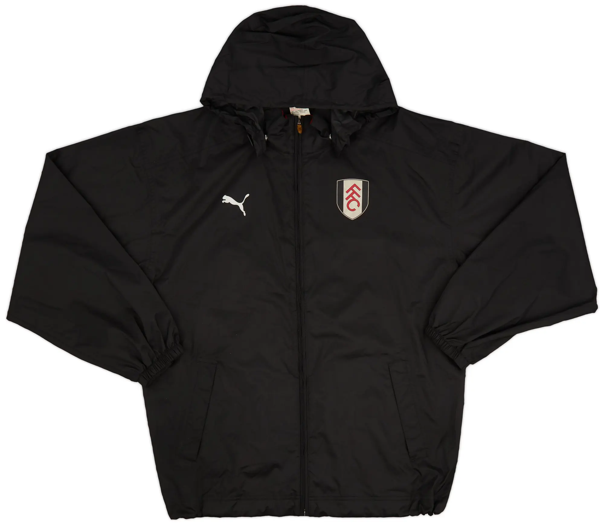2004-05 Fulham Puma Hooded Rain Jacket - 7/10 - (M)