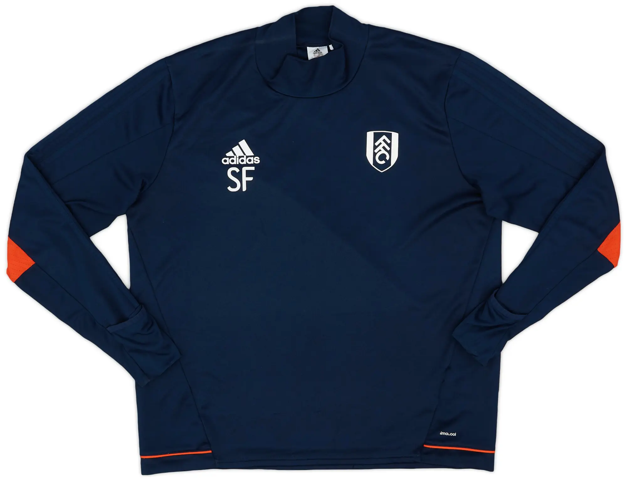 2017-18 Fulham Staff Issue adidas Training Top - 8/10 - (XL)