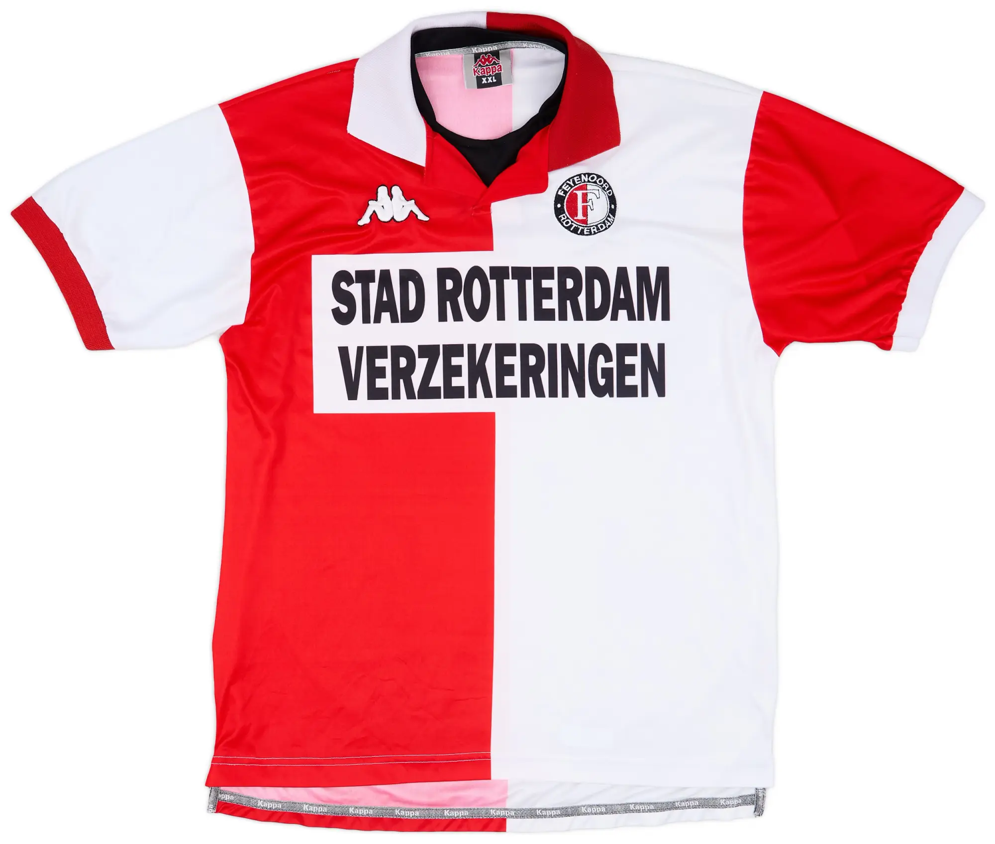 Kappa 2000-01 Feyenoord Home Shirt - 8/10 - (XXL)