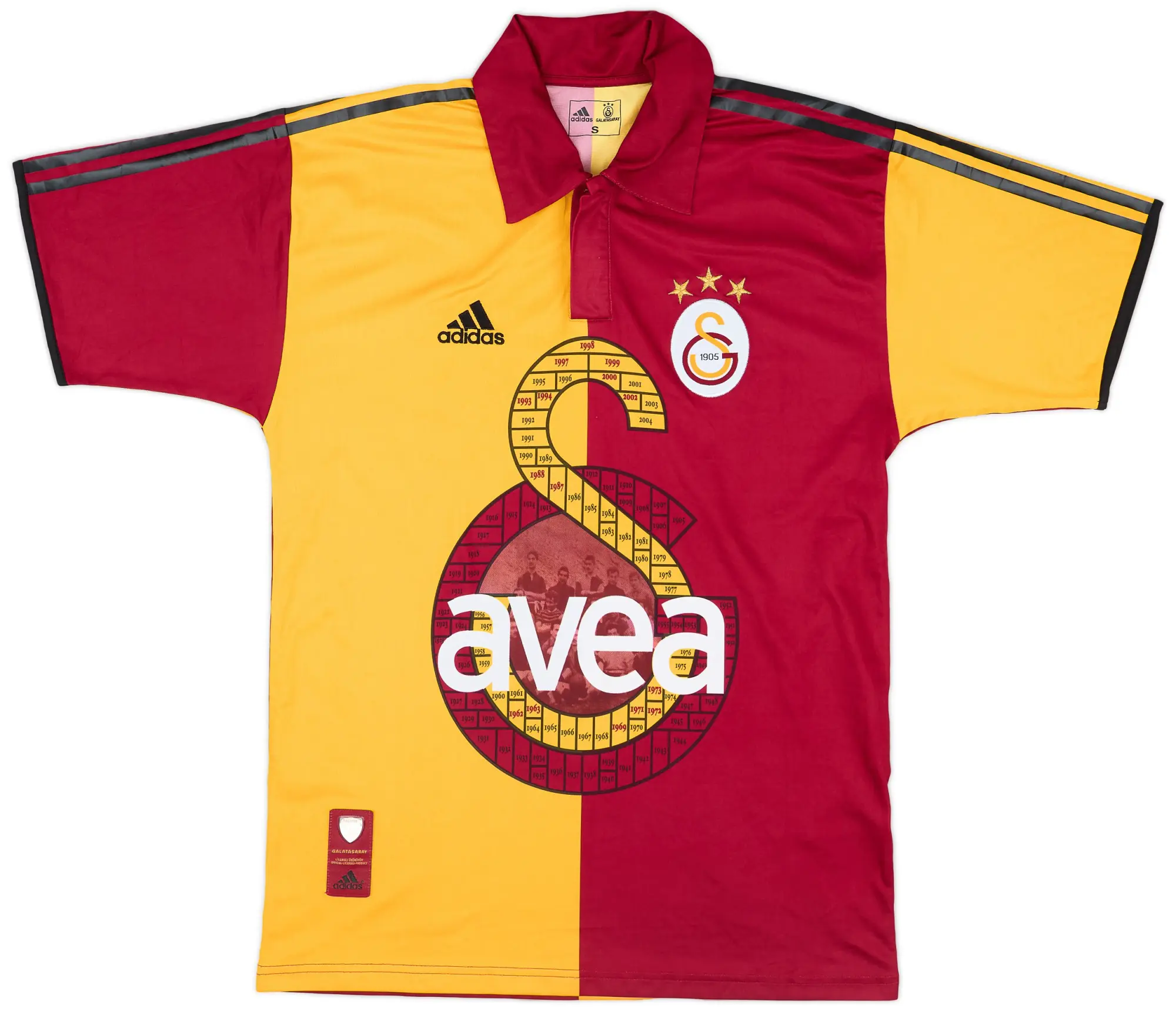adidas 2005 Galatasaray Centenary Shirt - 8/10 - (S)