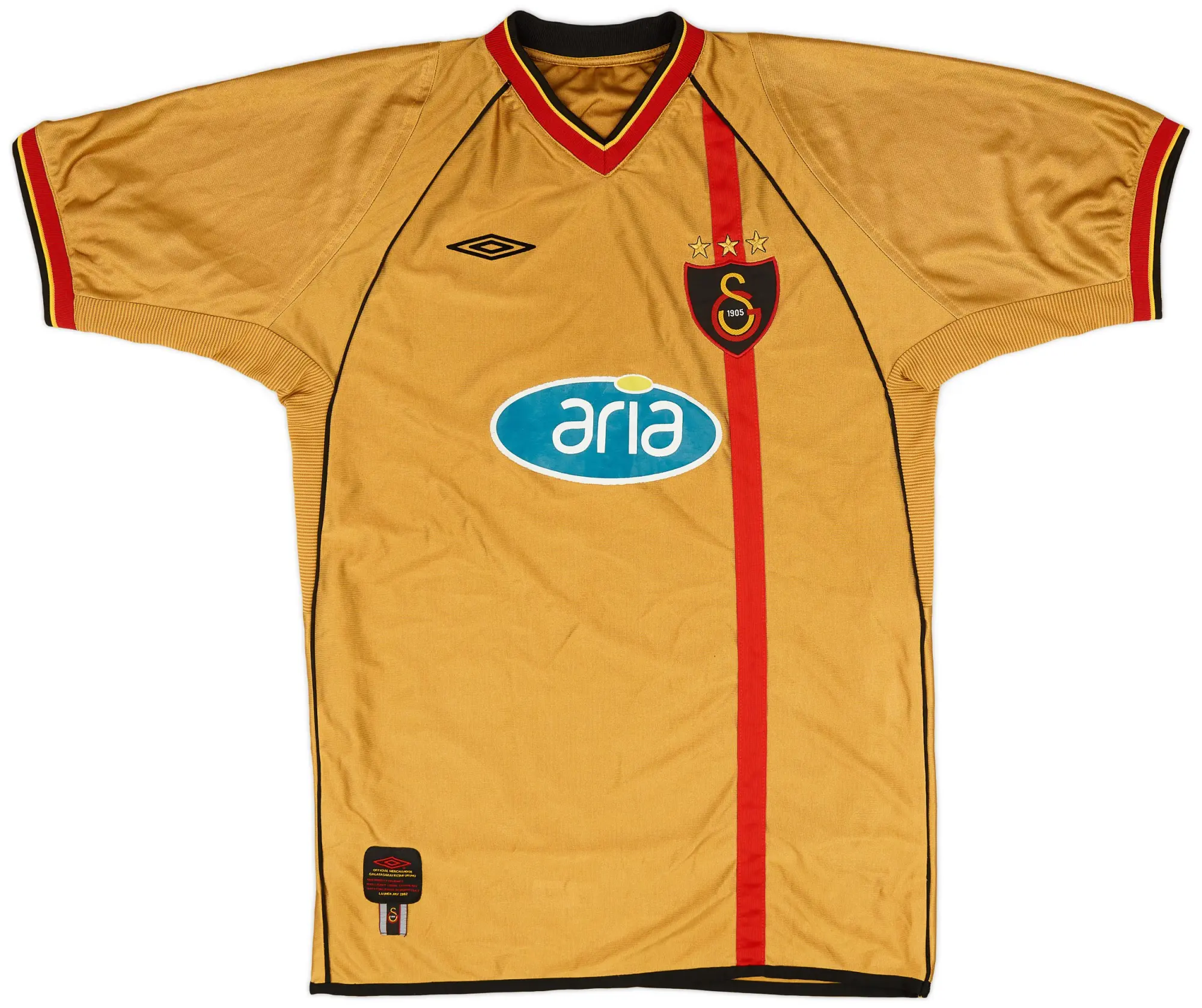 Umbro 2002-03 Galatasaray Fourth Shirt - 7/10 - (XL)
